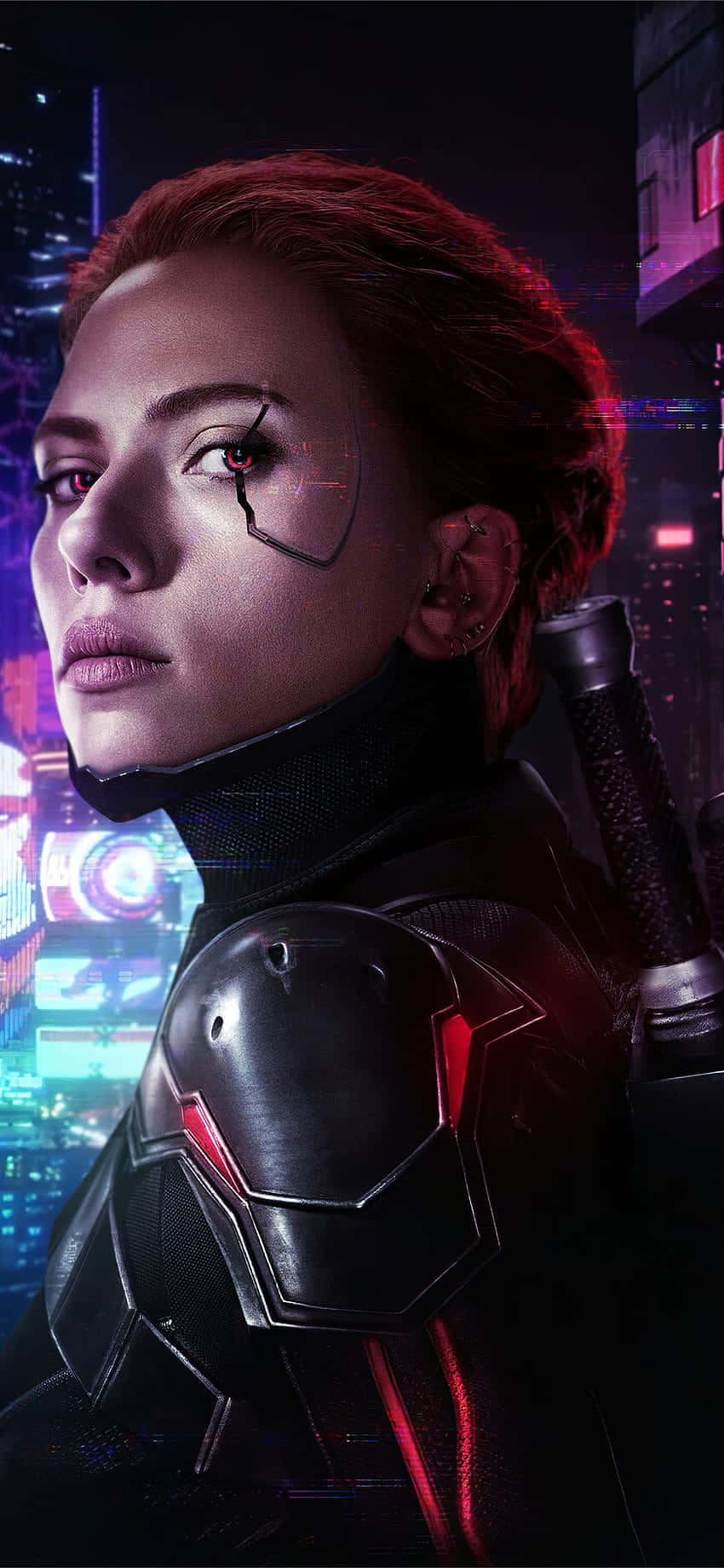 Невероятный Cyberpunk 2077 iPhone X обої Шпалери