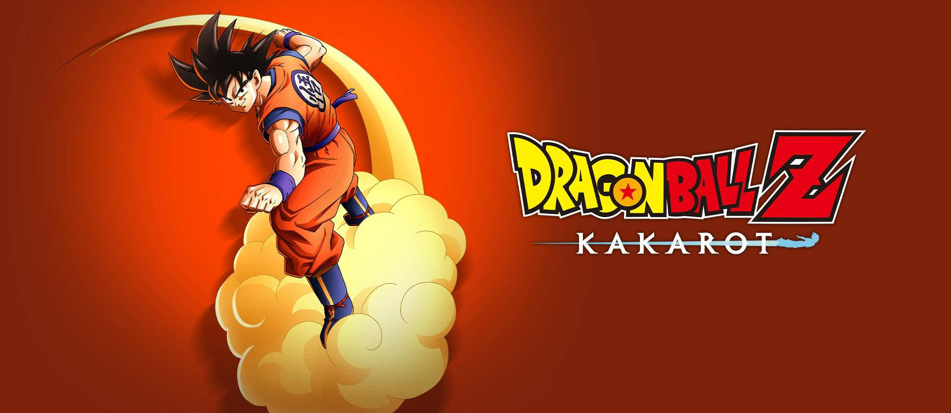 Логотип DBZ і Гоку Шпалери