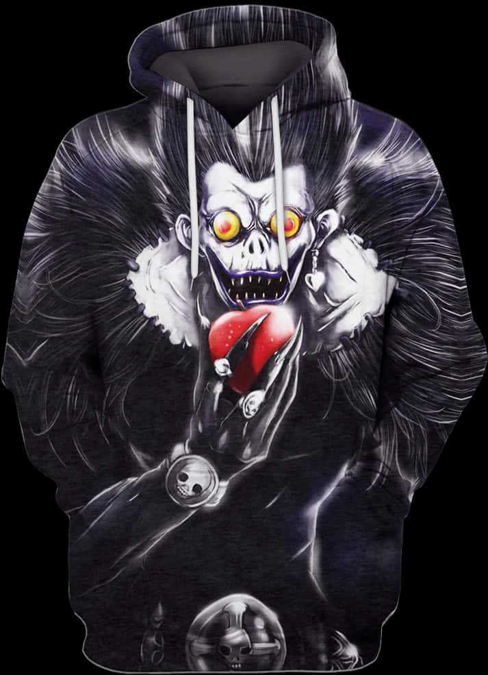 Дизайн худі з Рюком з «Death Note» Шпалери