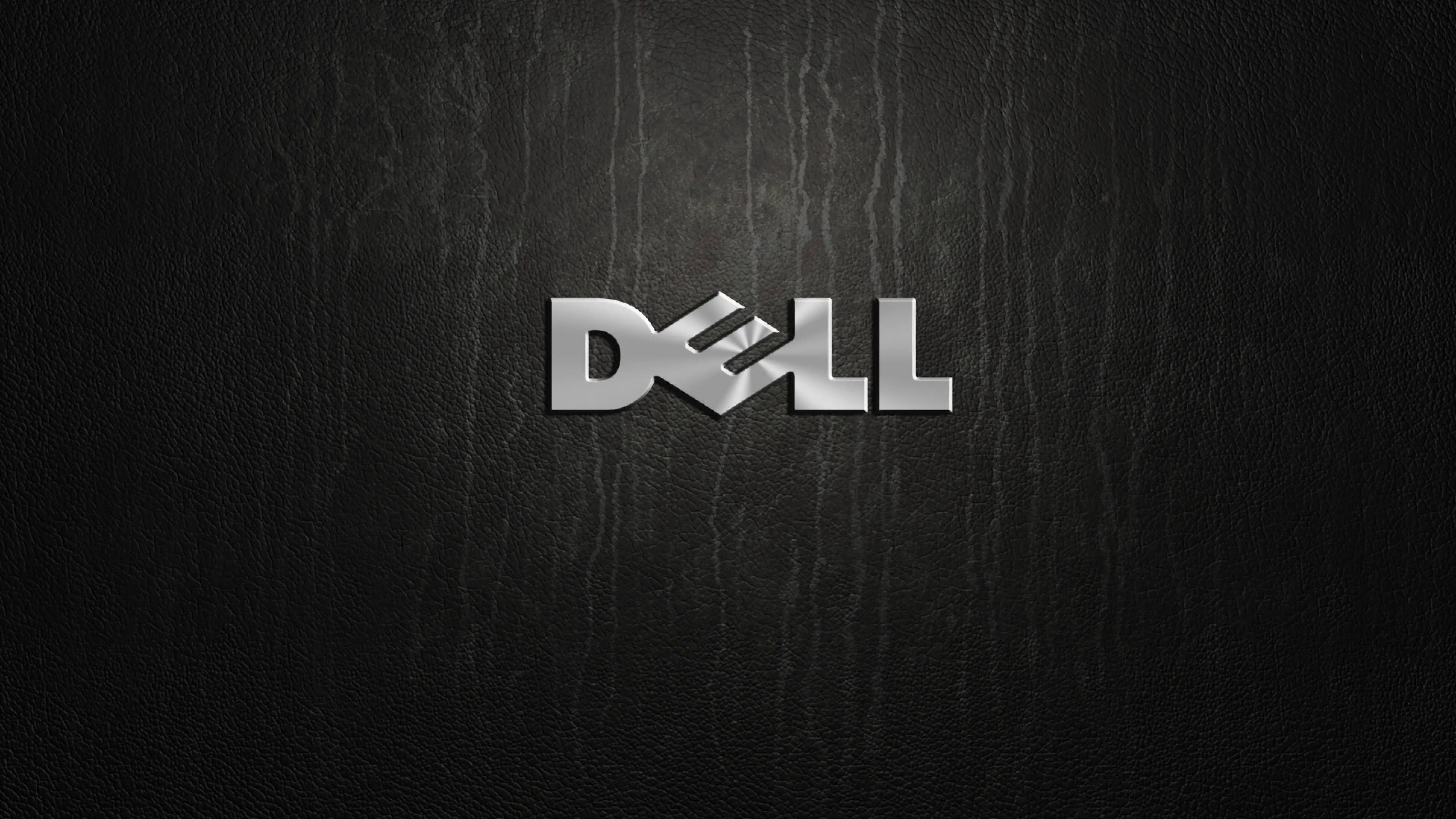 Логотип Dell 4K на дереві Шпалери