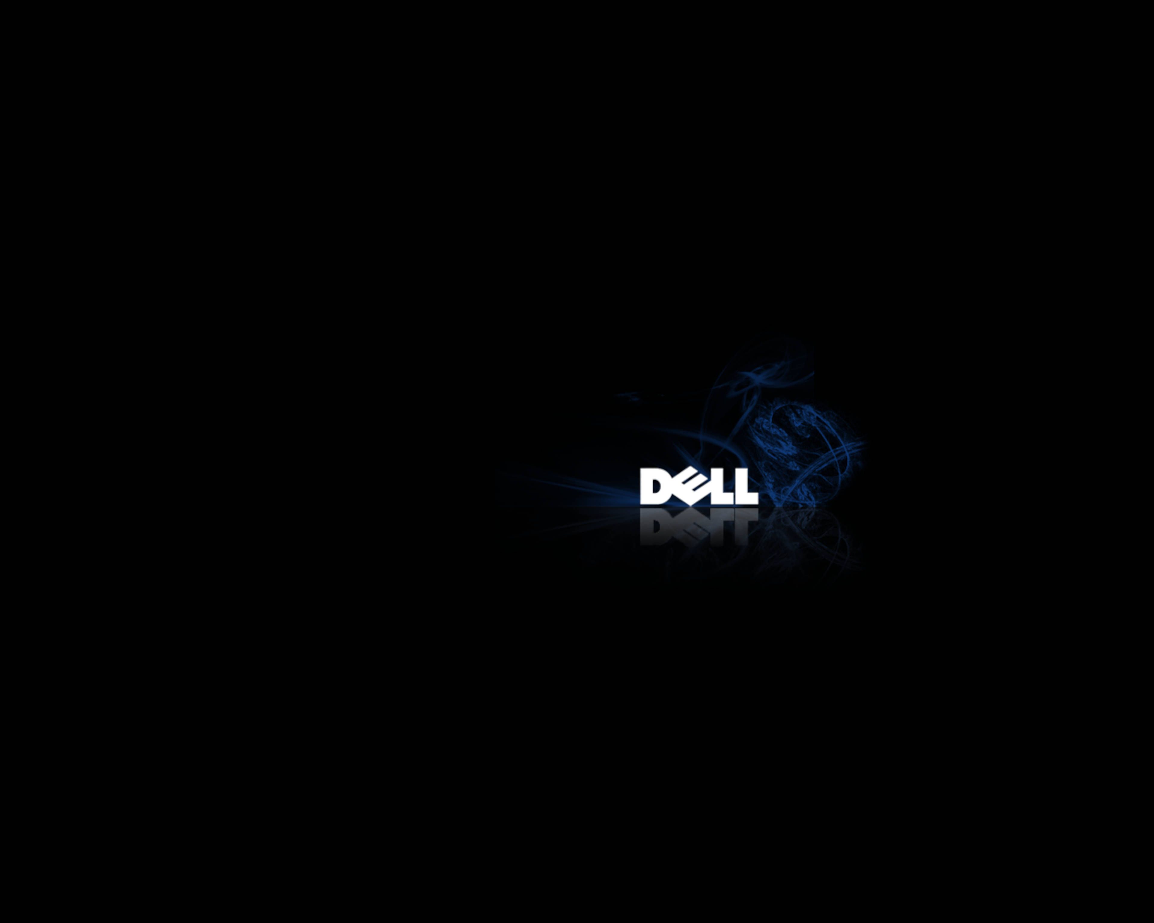 Логотип Dell 4K з димом Шпалери
