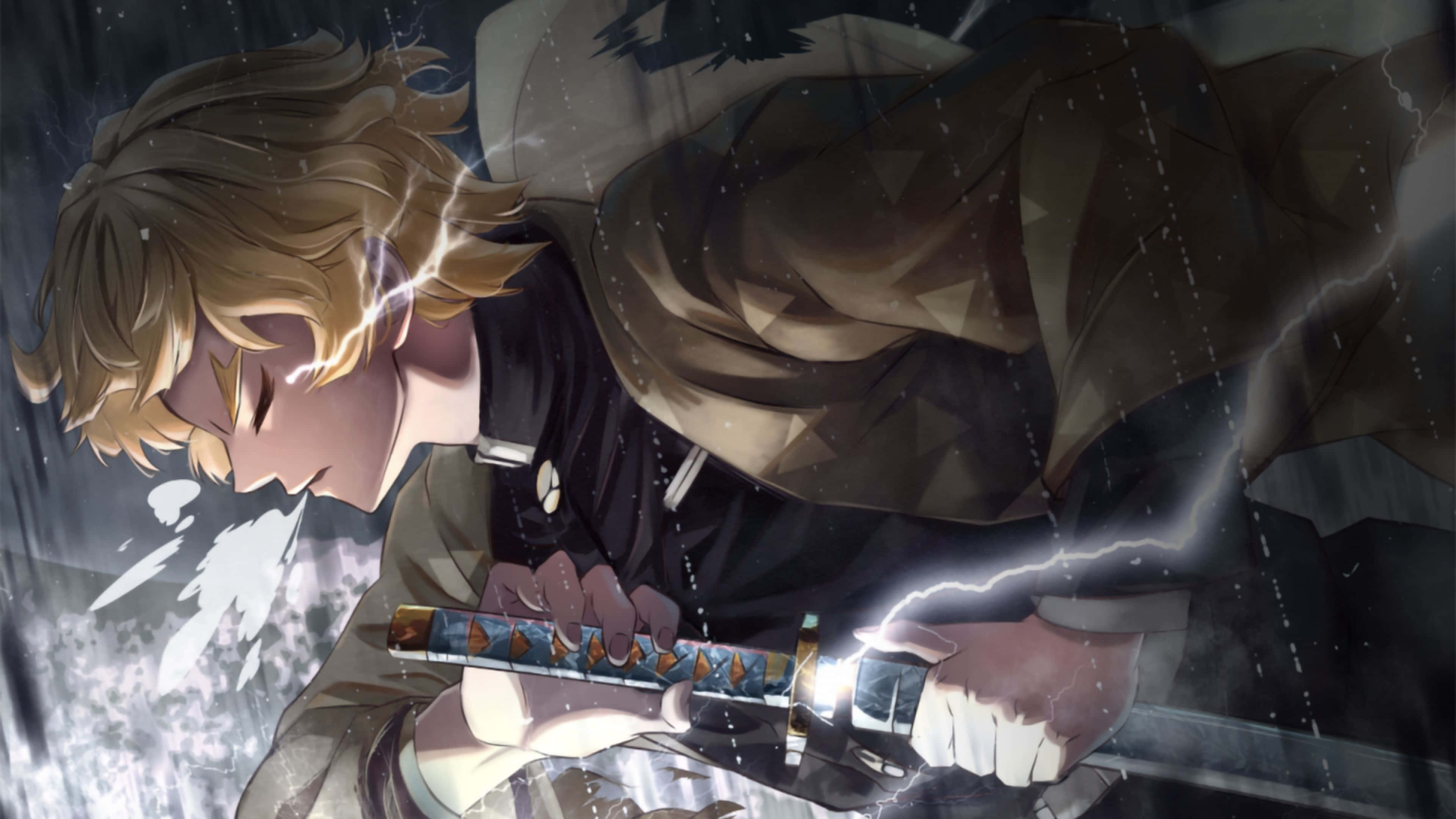 Клинок, що знищує демонів — Demon Slayer у роздільній здатності 4K Шпалери