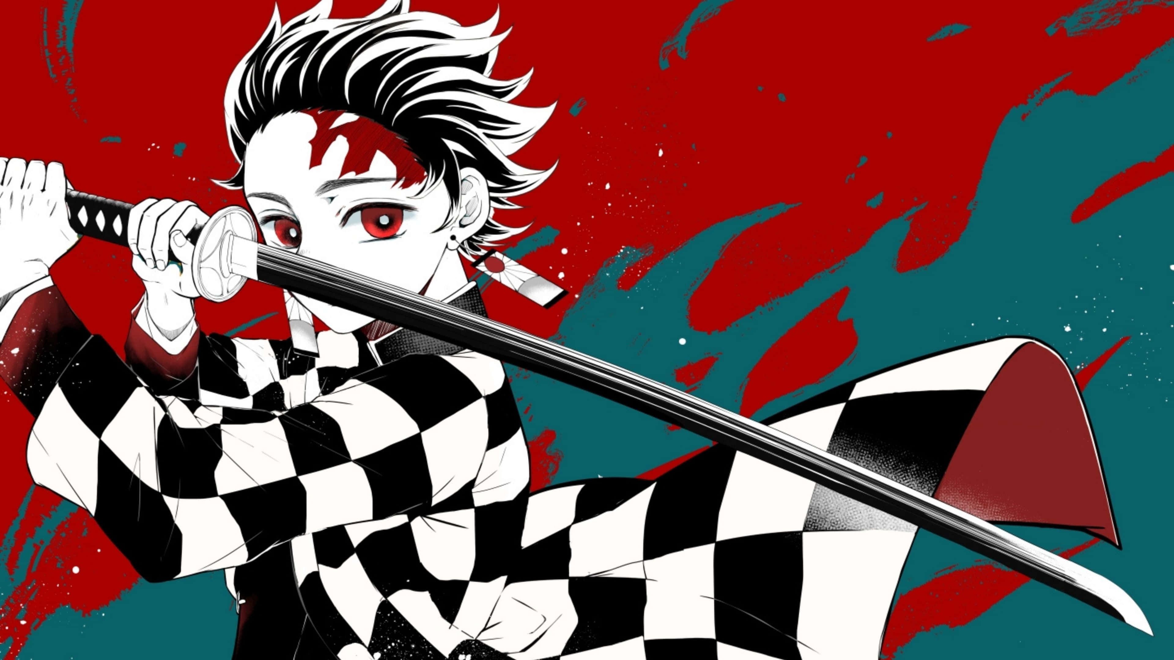 Перетворіться на свою наймогутнішу версію з Demon Slayer 4K Шпалери