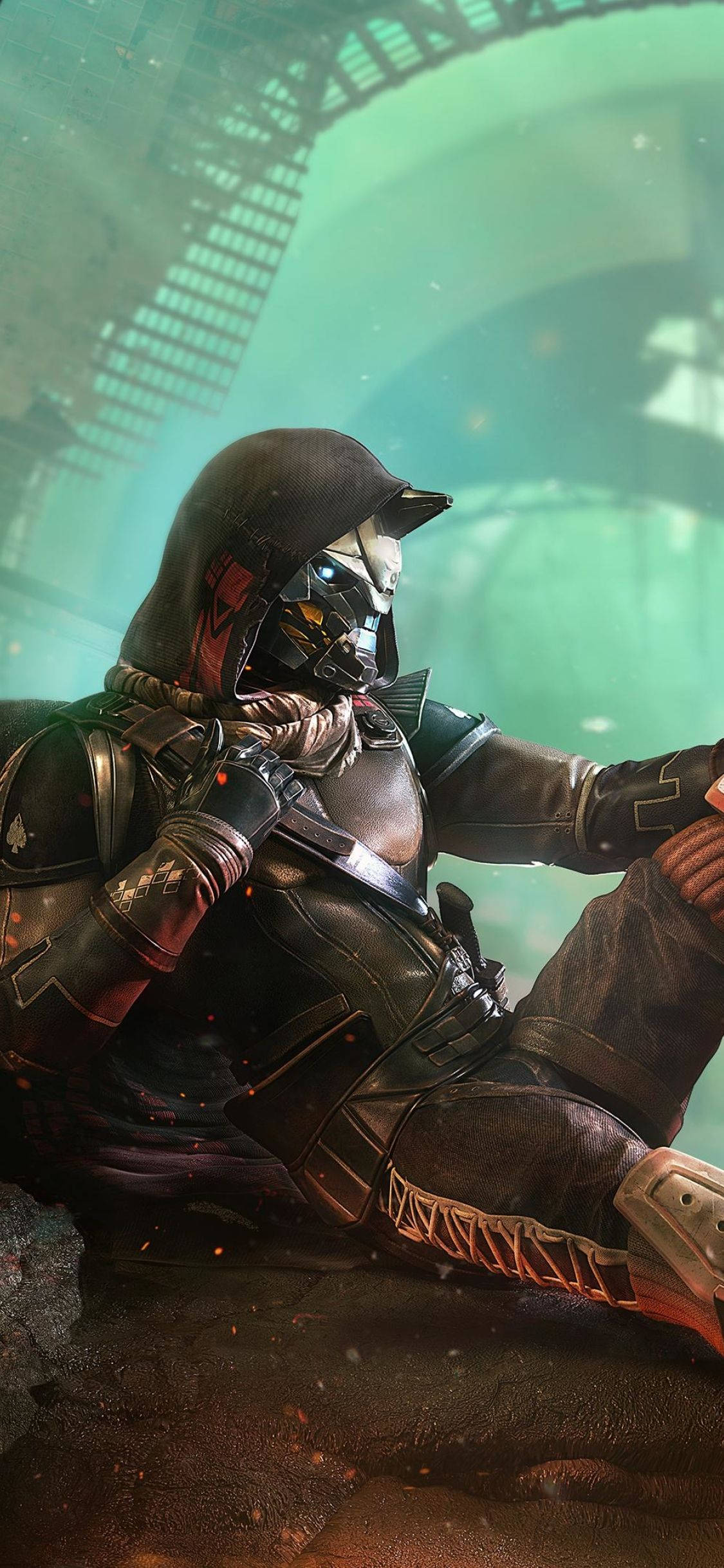 Destiny 2 iPhone Graphic Cayde-6 Шпалери