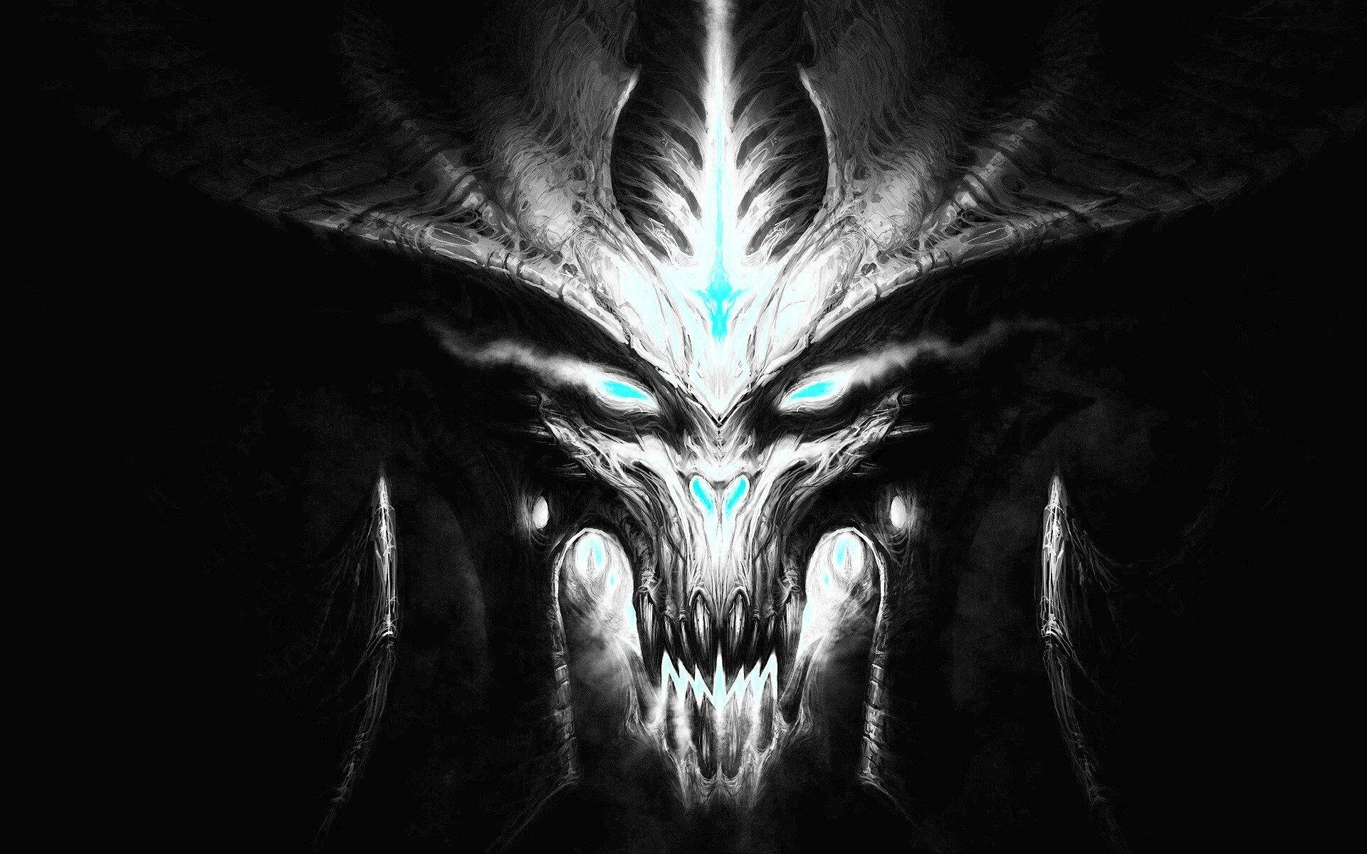 Крутий малюнок Diablo Шпалери