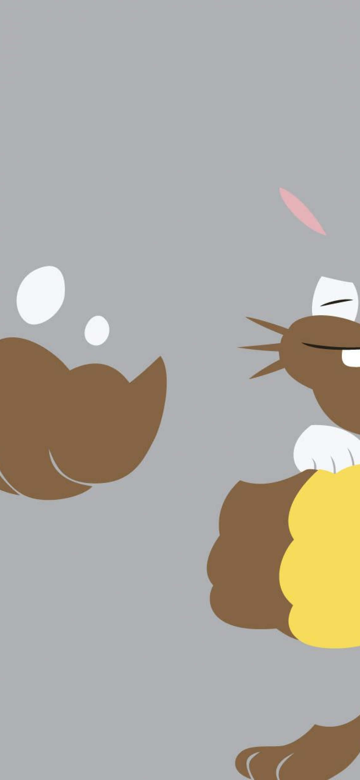 Мінімалістичний Diggersby наполовину Шпалери