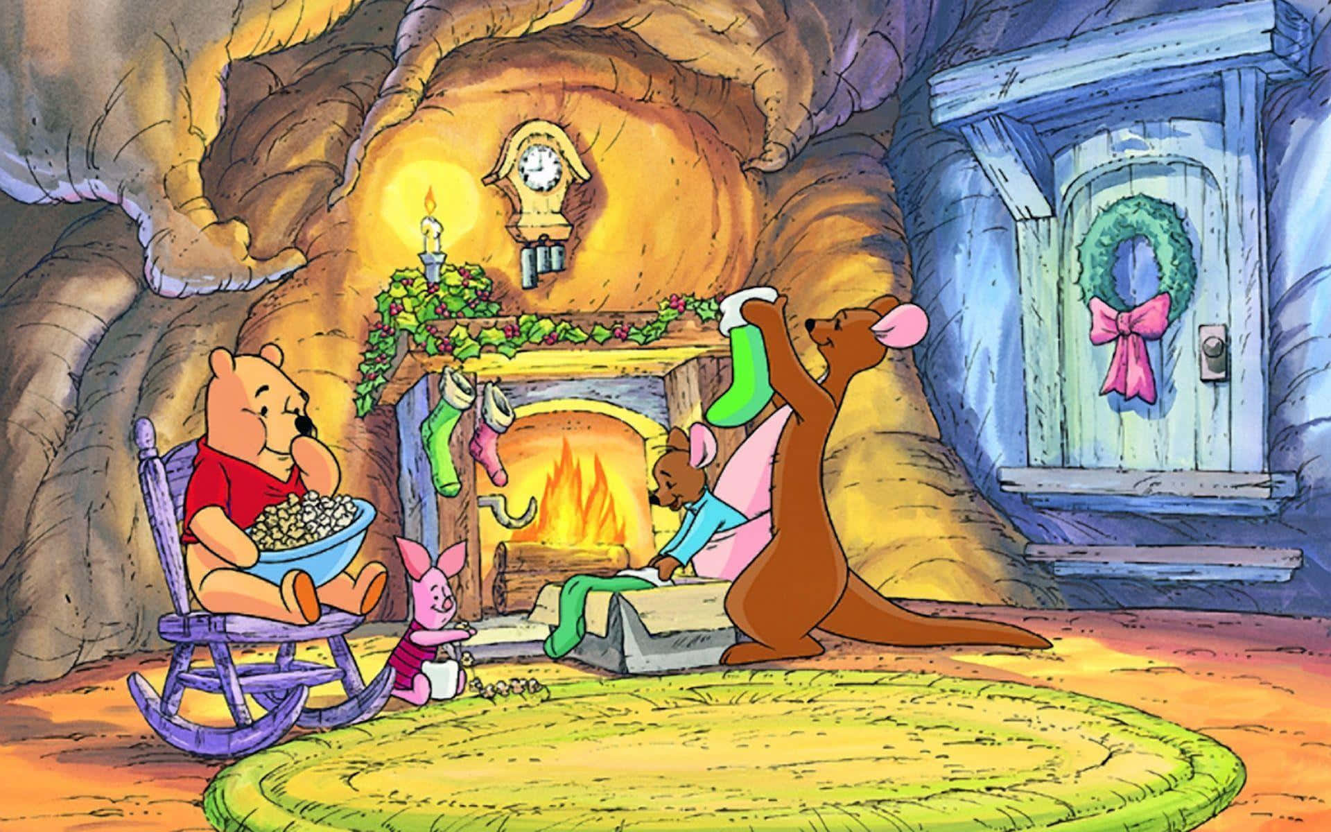 Принесіть магію святкового сезону додому з Disney Christmas Traditions Шпалери