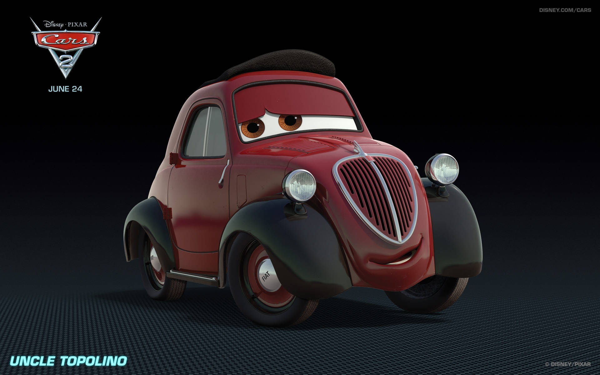 Disney Pixar Дядько Тополіно Тачки 2 Шпалери