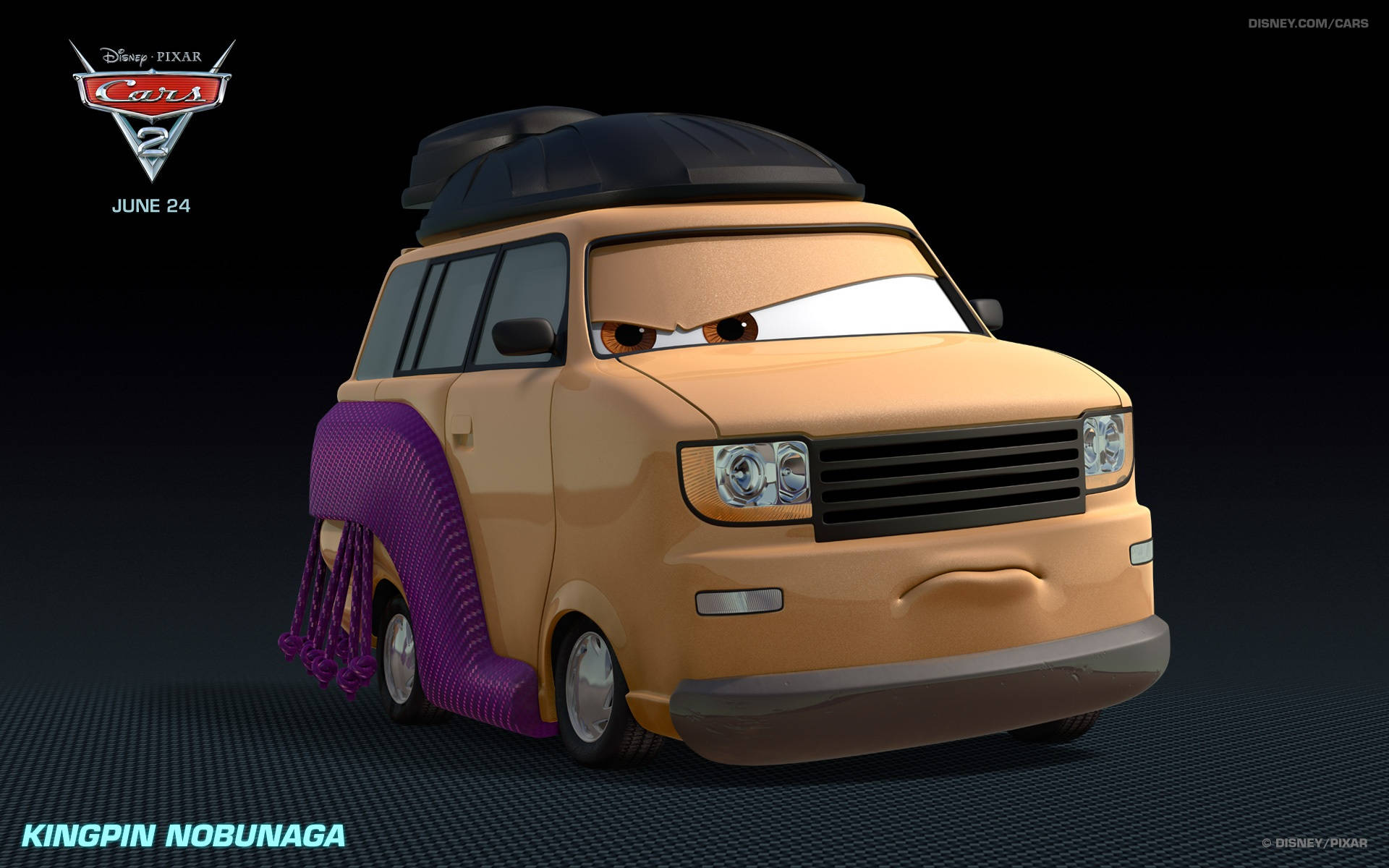 Disney Pixar Кінгпін Нобунага Тачки 2 Шпалери