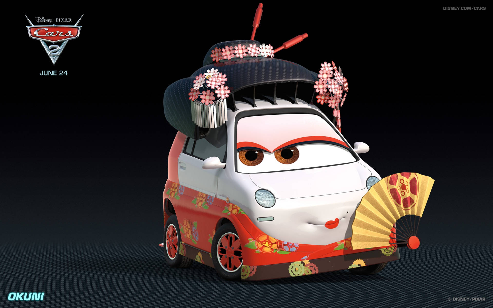 Disney Pixar Окуні Тачки 2 Шпалери
