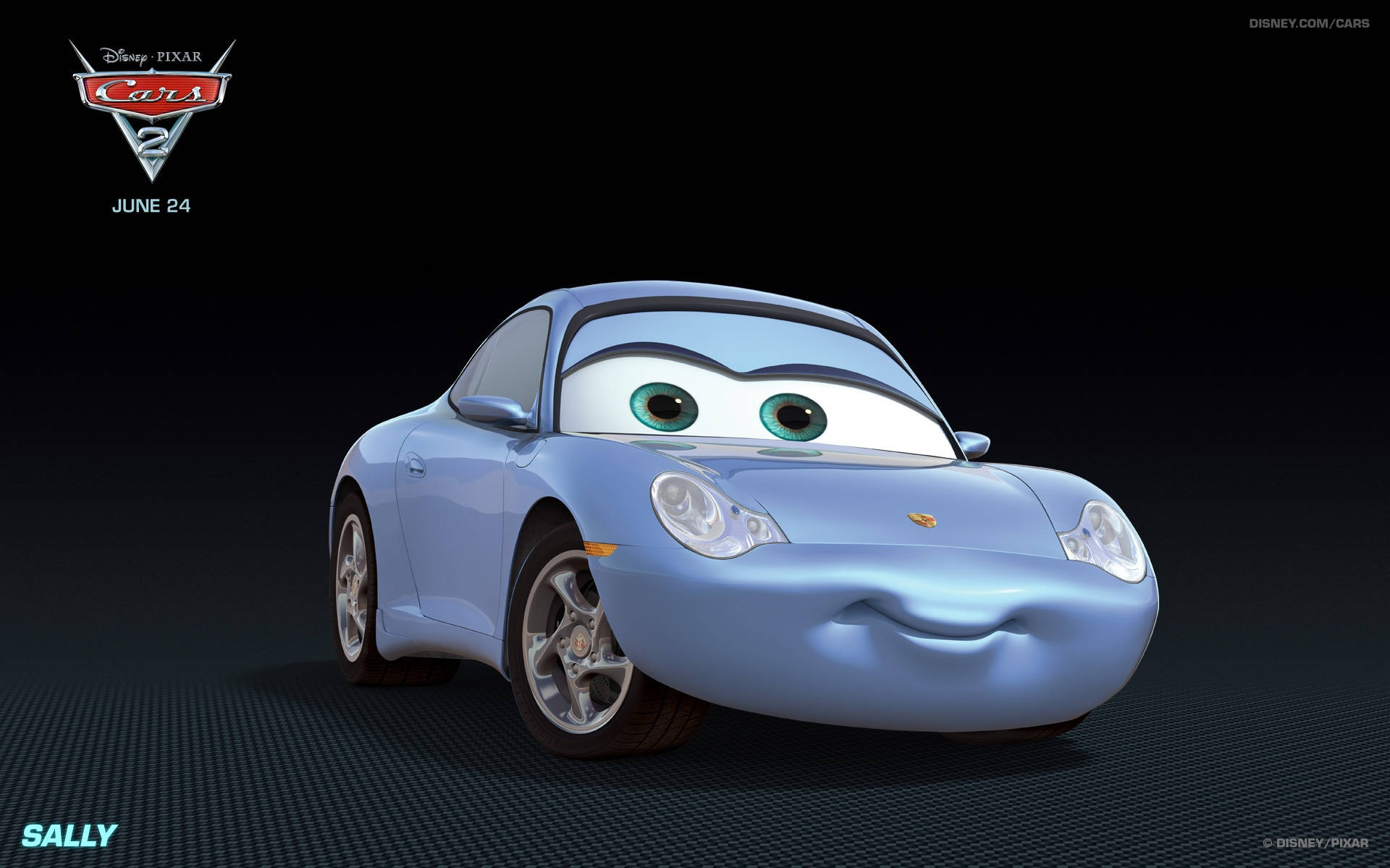 Disney Pixar Саллі Каррера Тачки 2 Шпалери