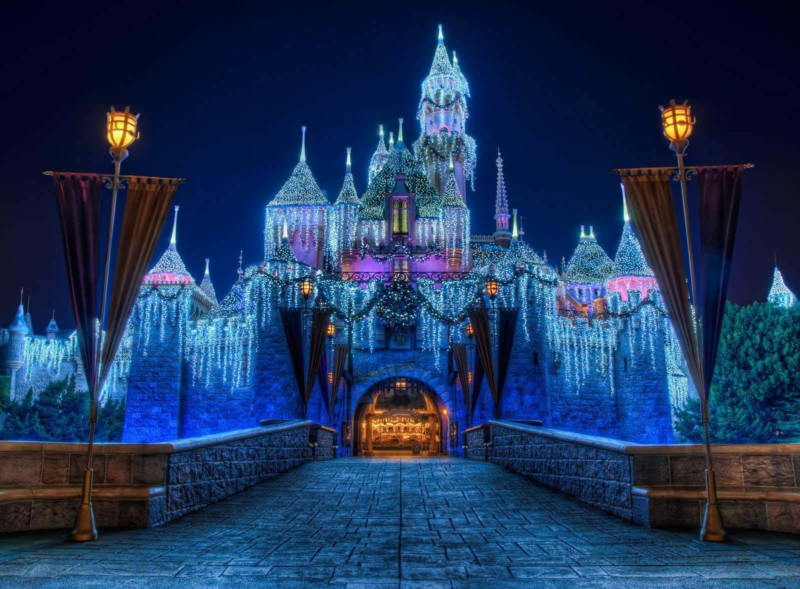 Святкуйте магію Рождества с Disney! Шпалери