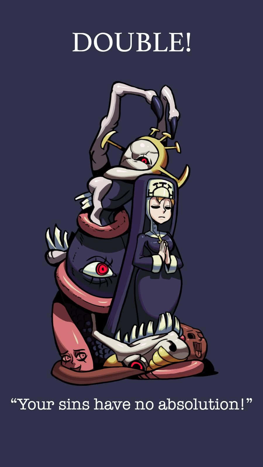 Double зі Skullgirls Шпалери