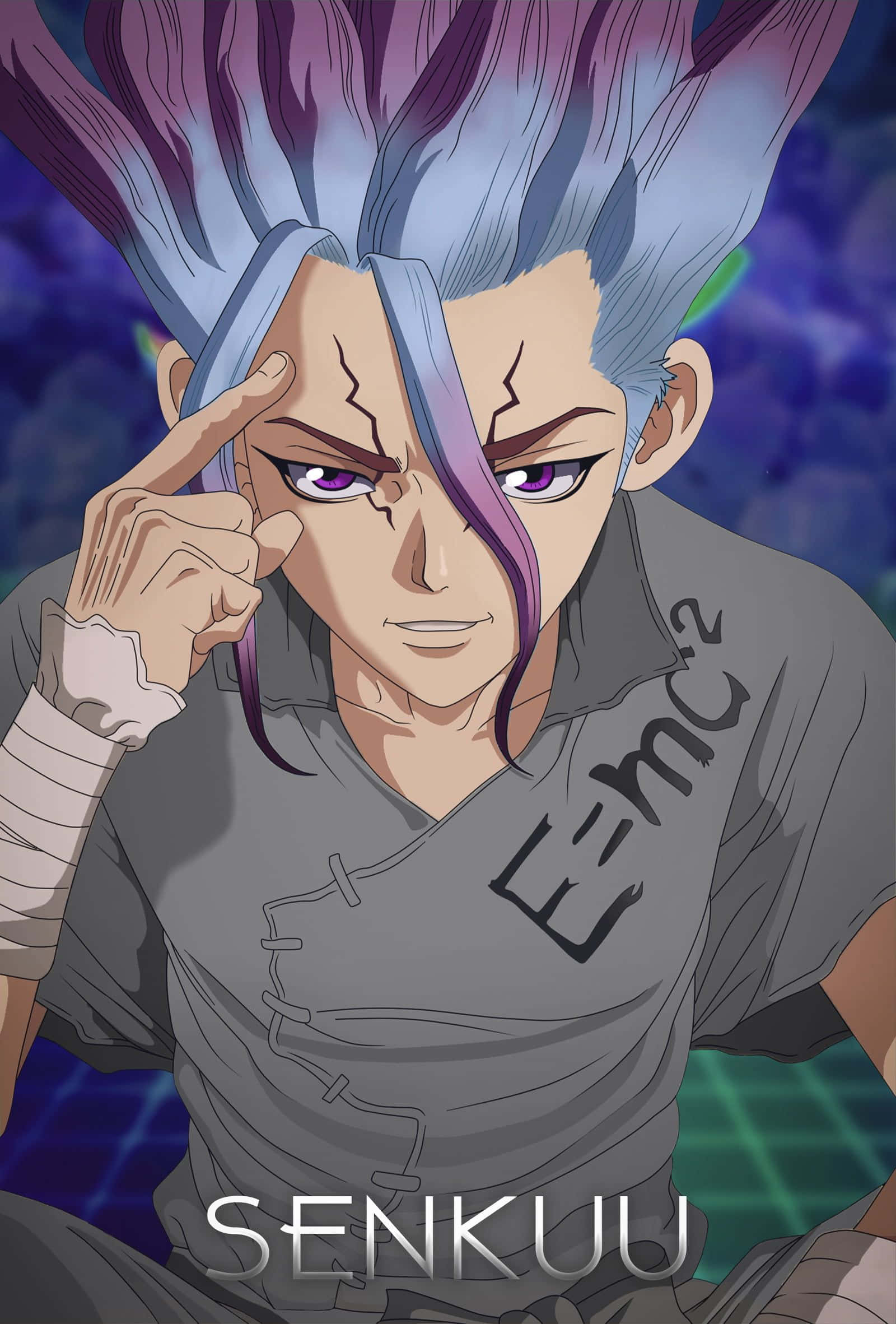 Картинка из серии Dr. Stone Шпалери