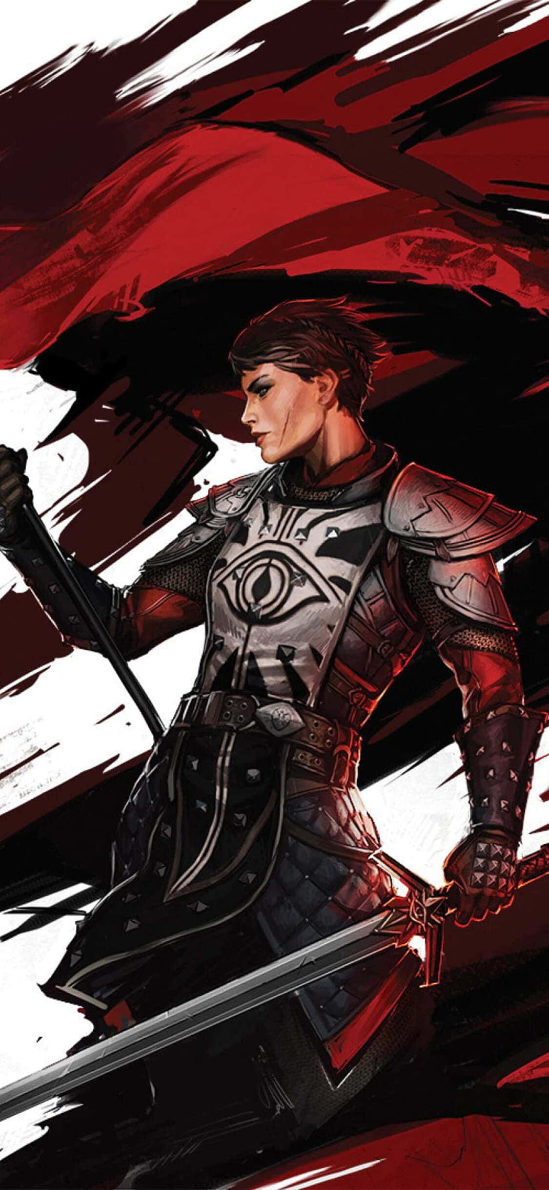 Исследуй мир Dragon Age Inquisition с новым iPhone Xs Шпалери