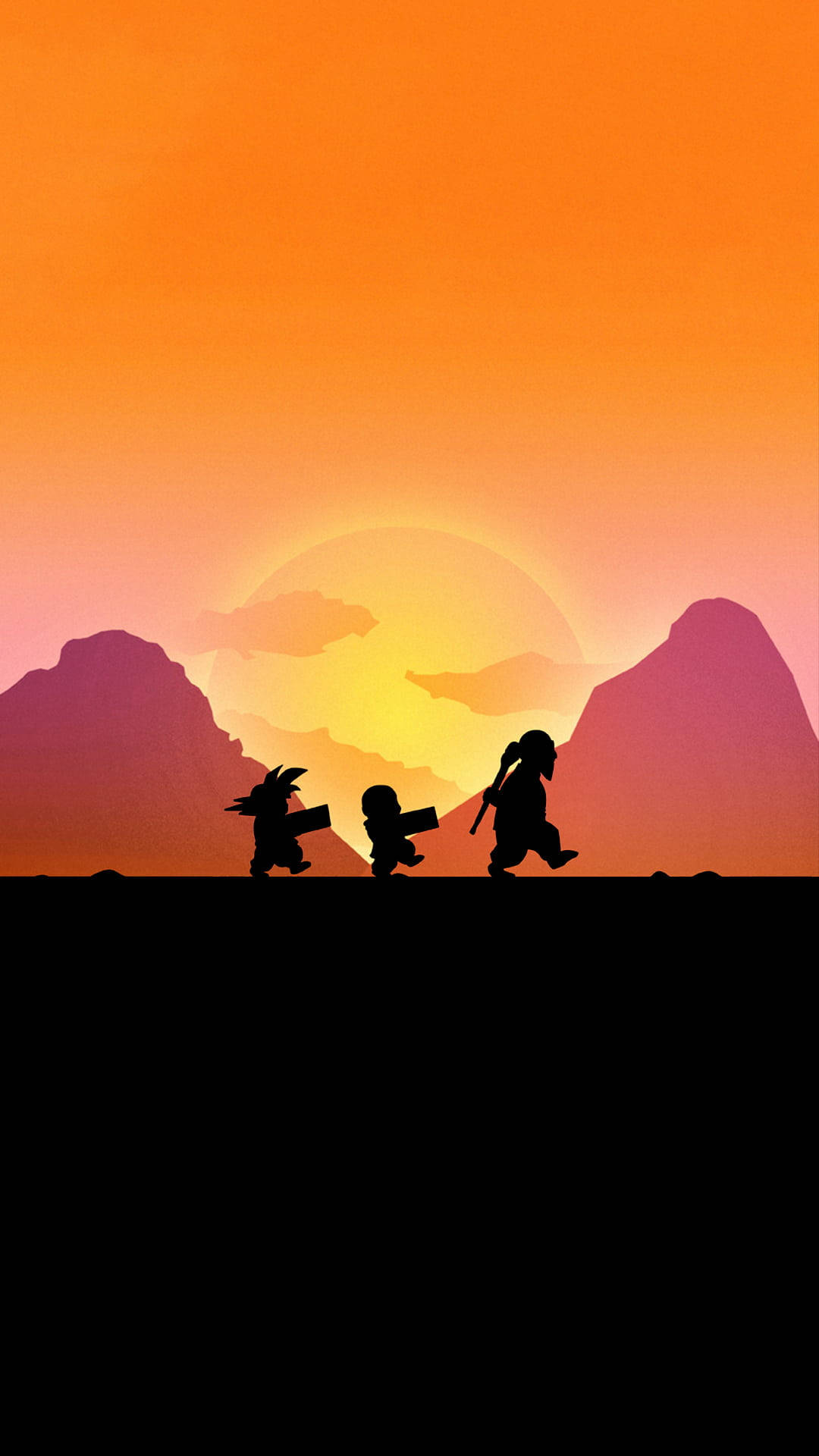 Гравець Dragon Ball на телефоні Шпалери