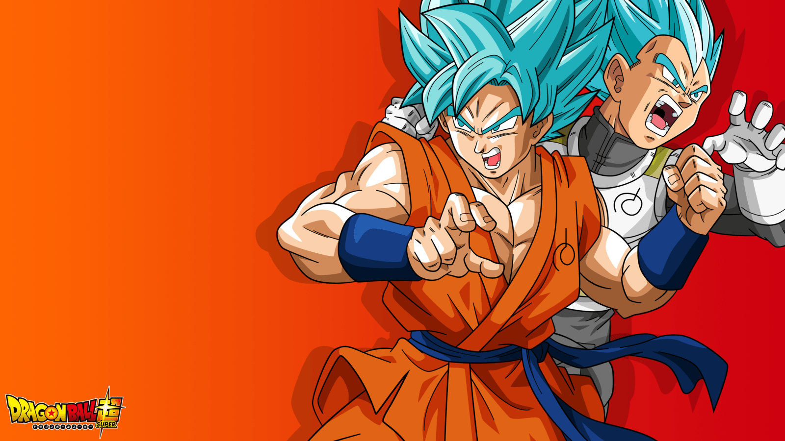 Фон Dragon Ball Super 1600 x 900 Шпалери
