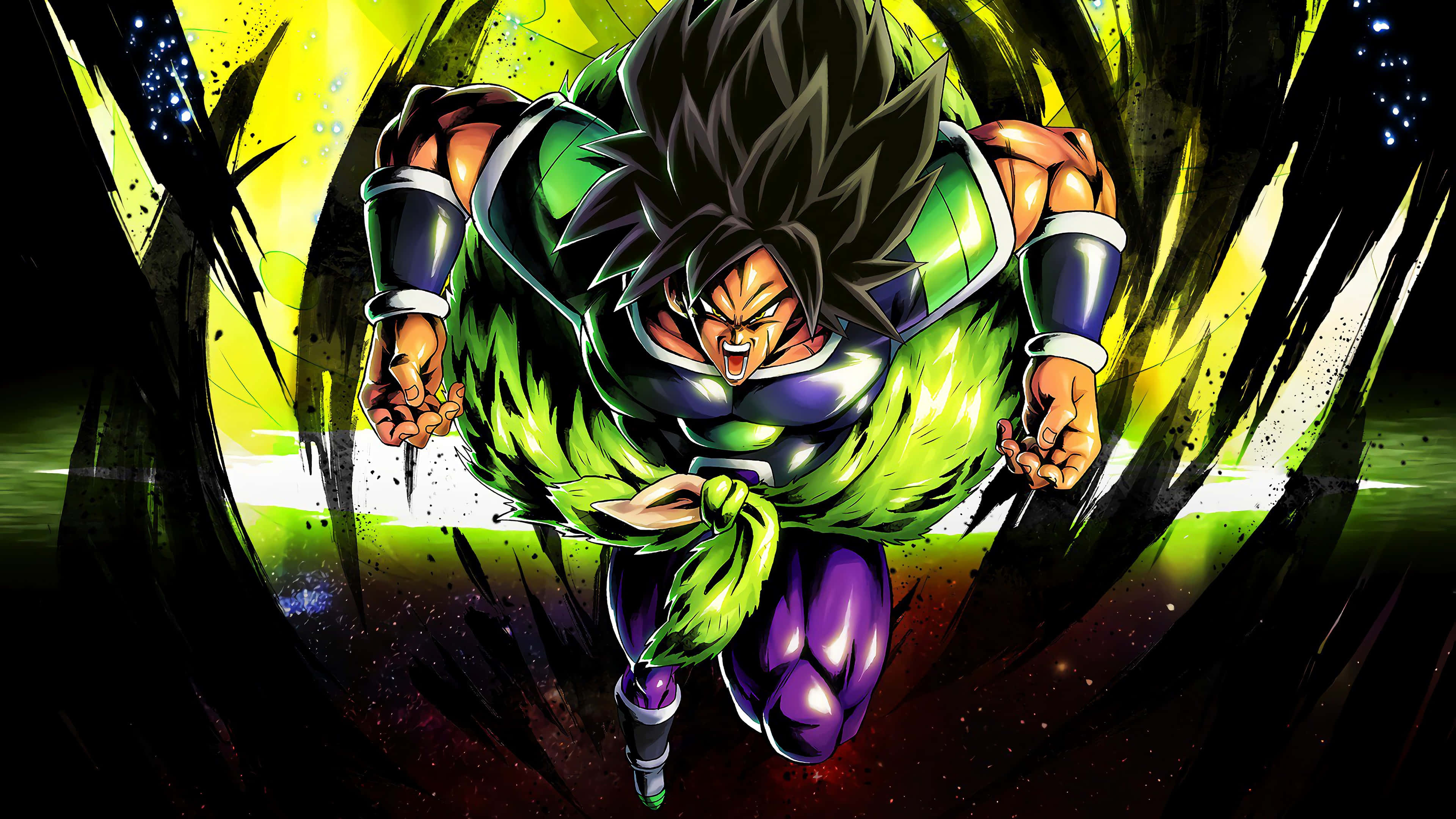 Зелений Чорний Dragon Ball Super Зображення Шпалери
