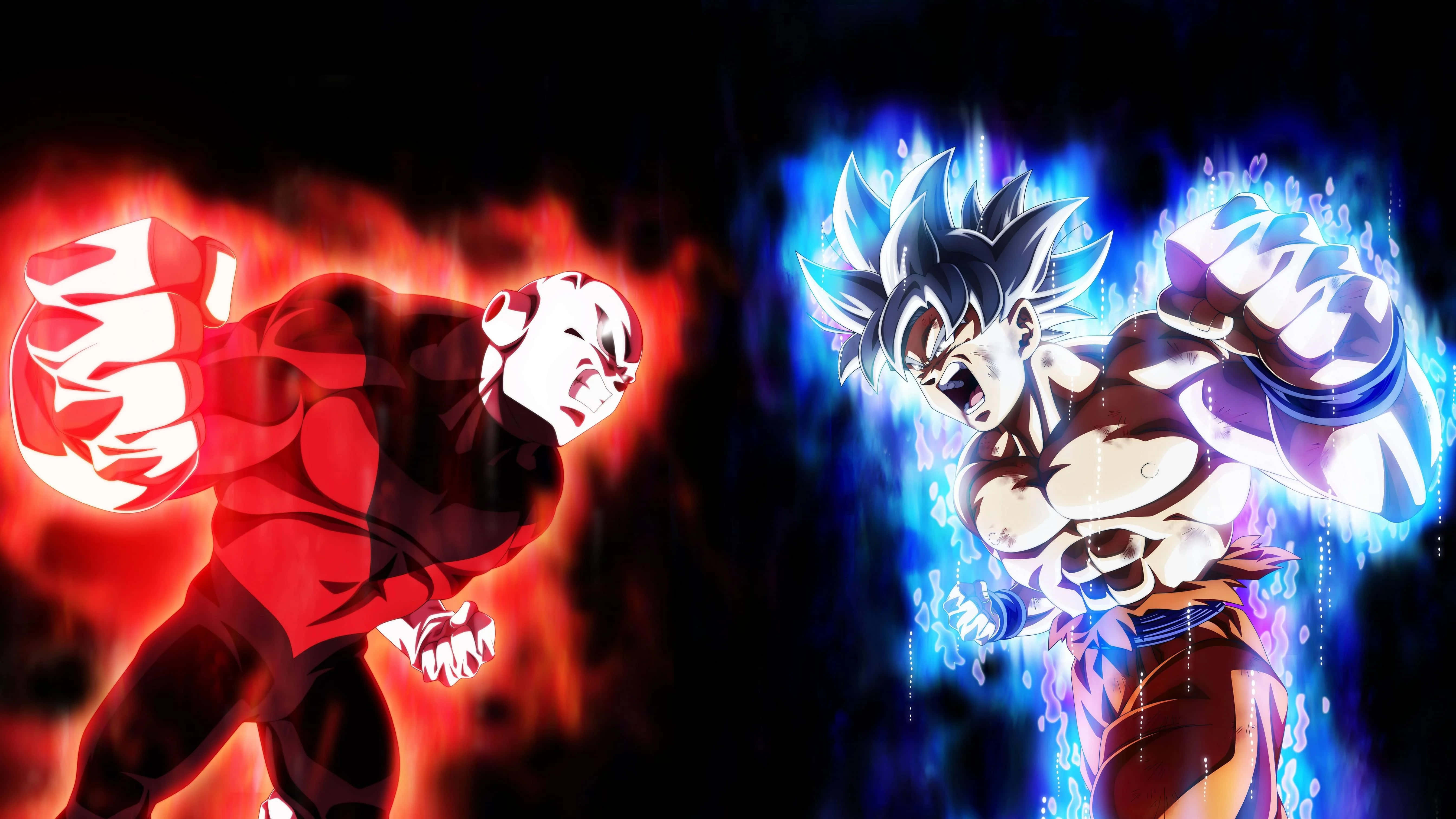 Джирен против Гоку Dragon Ball Super картинка Шпалери