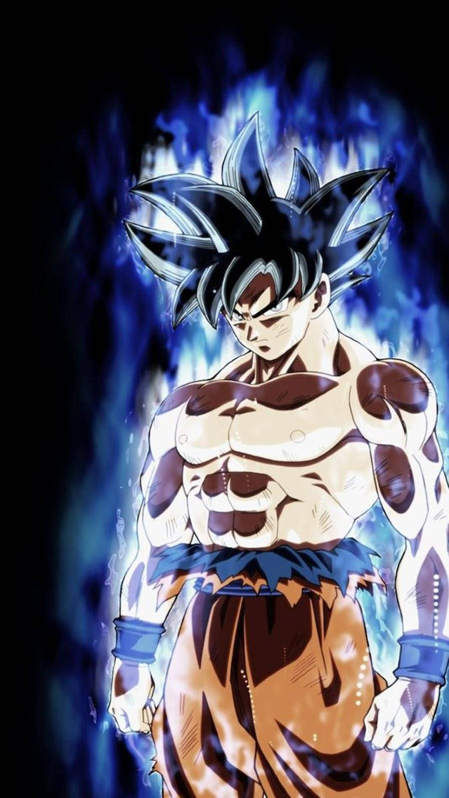 Сяючий Ґоку Dragon Ball Super для телефону Шпалери