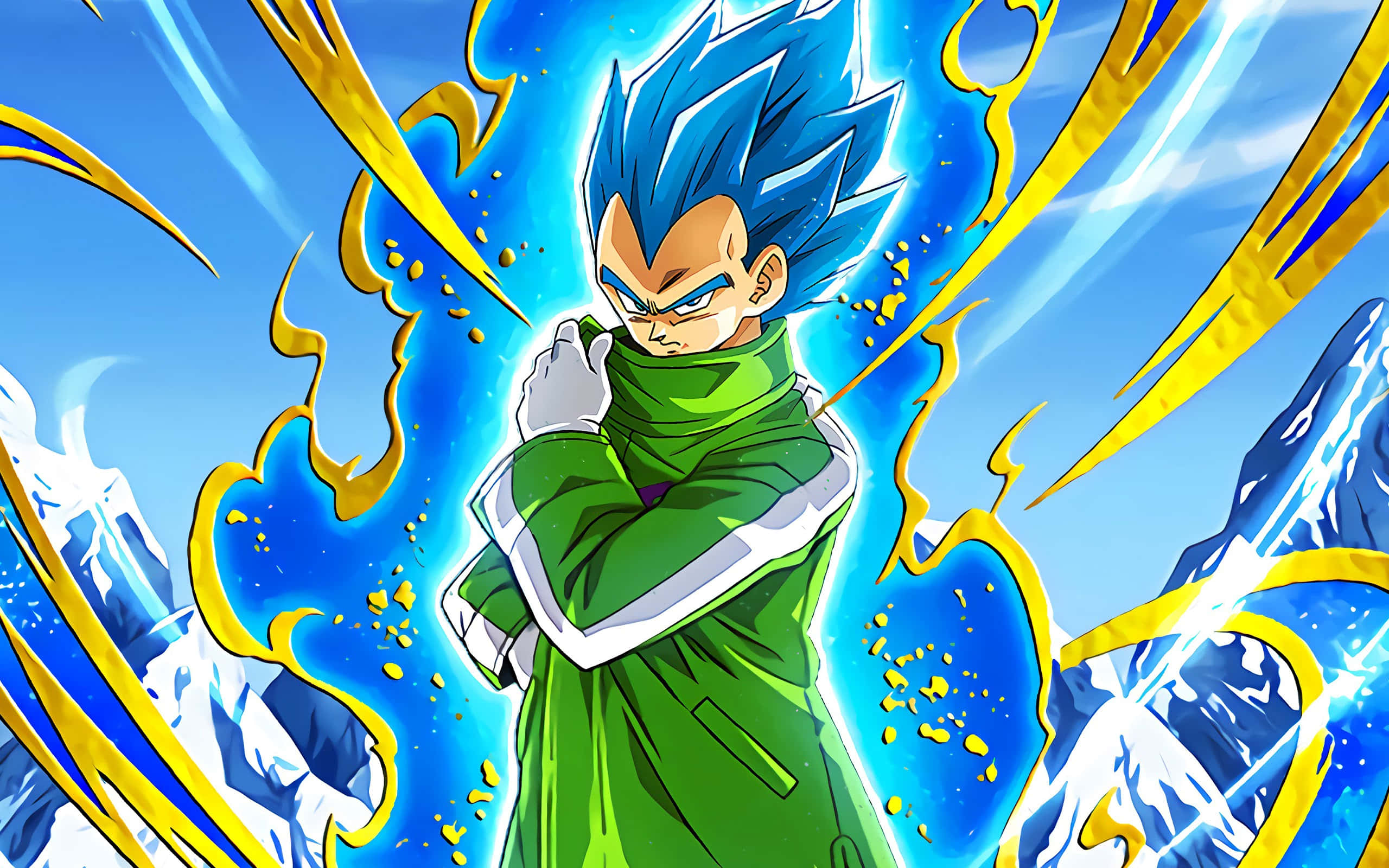 Мощна і вибухающа битва чекає в Dragon Ball Super Broly Шпалери