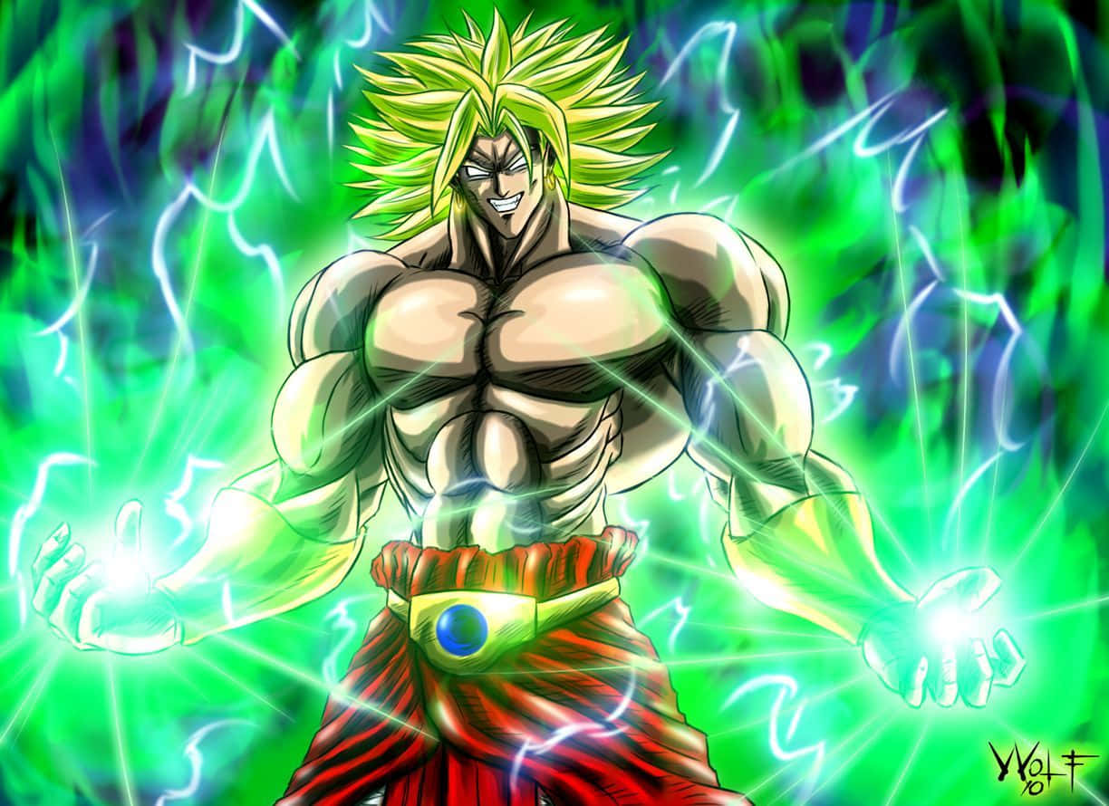 Піднімайся разом із Dragon Ball Super Broly Шпалери