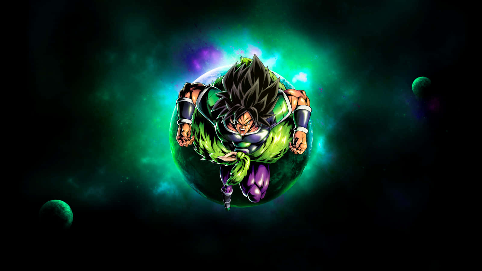 Міць Супер Саяна Бролі, вивільнена в Dragon Ball Super: Broly Шпалери
