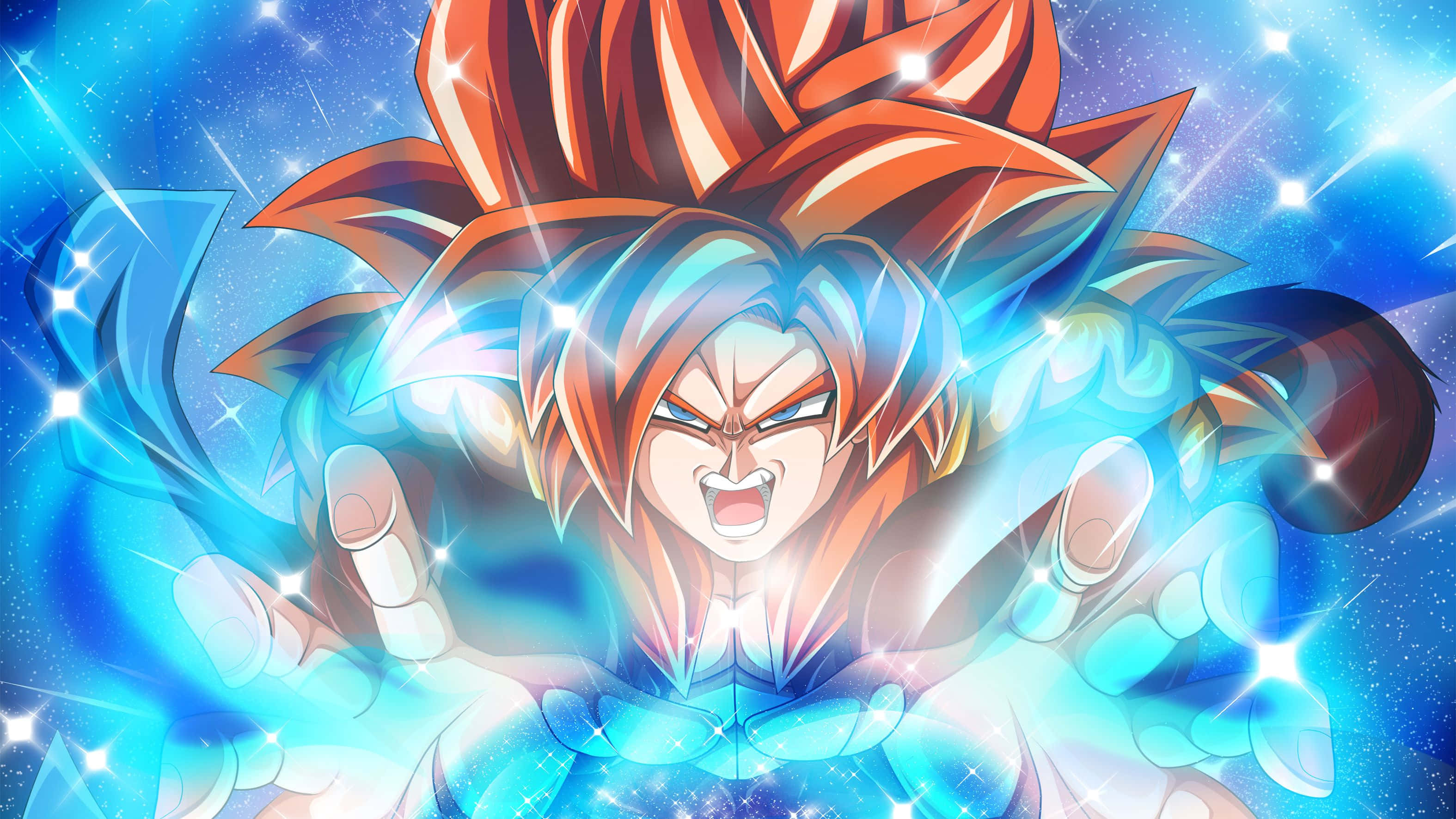 Золотоволосый Гоку Dragon Ball Super картинка Шпалери