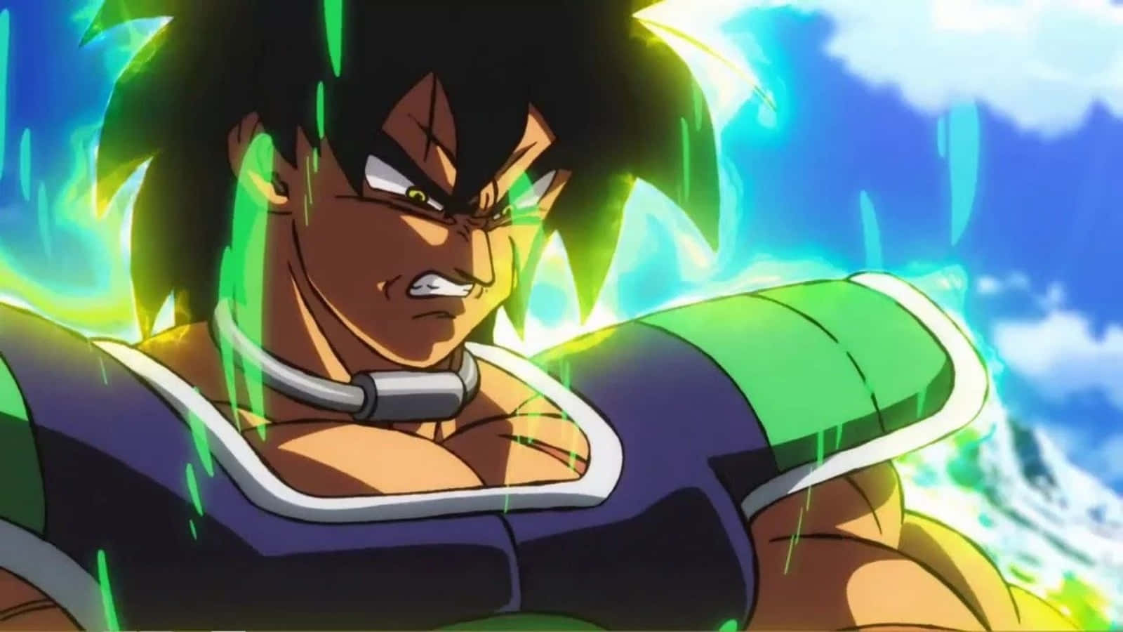 Гоку, Вегета та Бролі протистоять у Dragon Ball Super: Бролі Шпалери