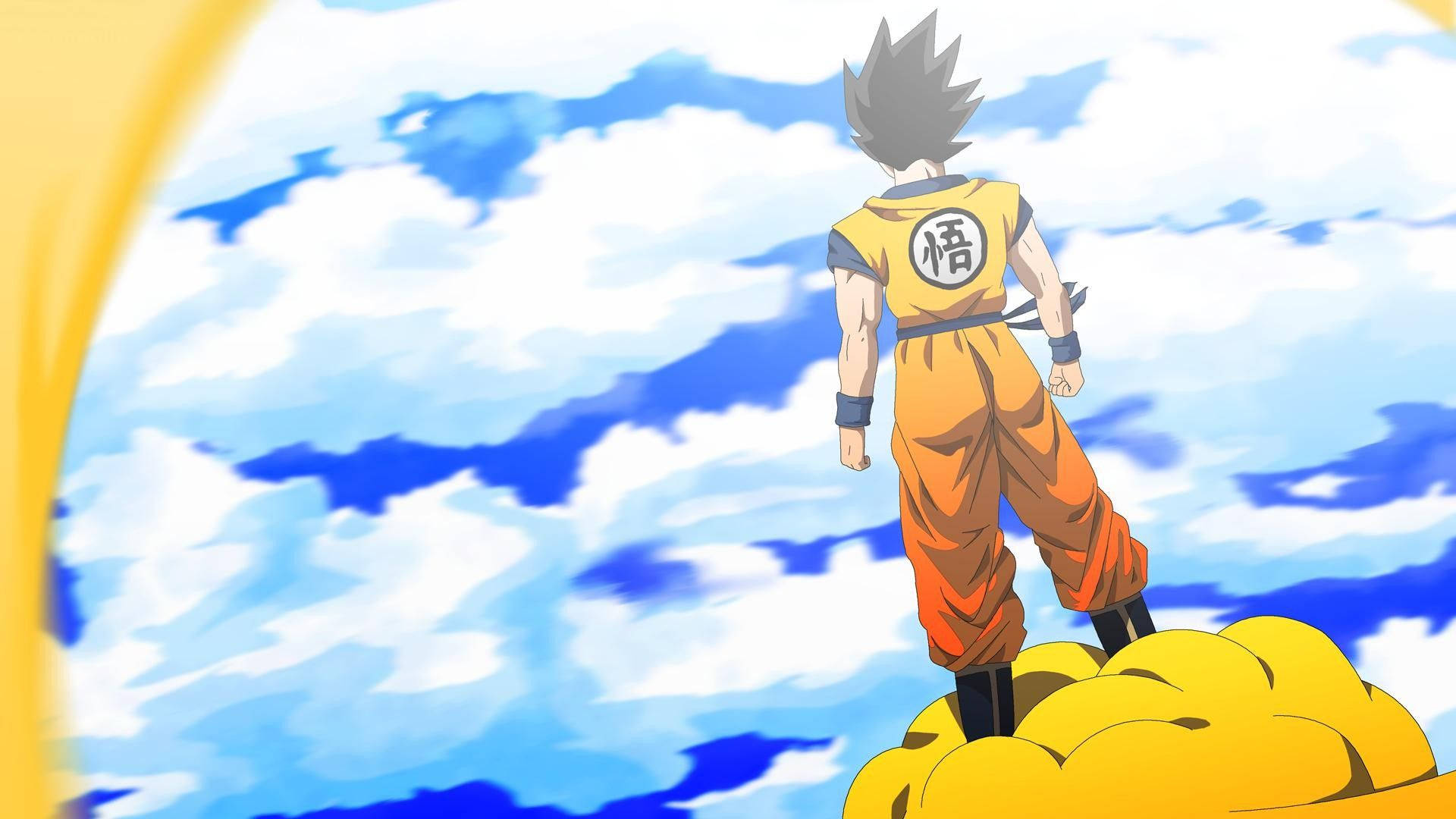 Крутий пейзаж Dragon Ball Z Шпалери