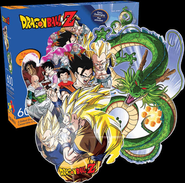 Упаковка пазла Dragon Ball Z Шпалери