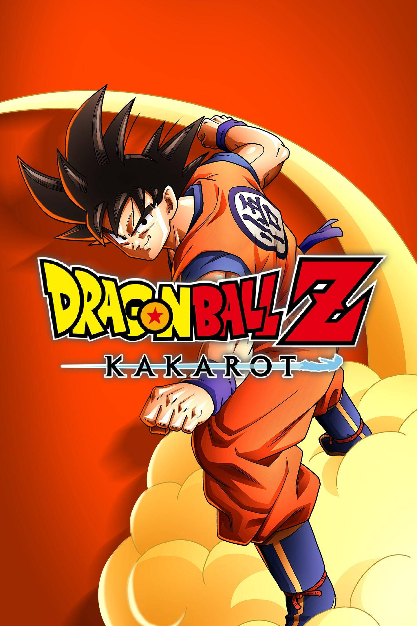 Логотип Dragon Ball Z Атака Гоку Шпалери