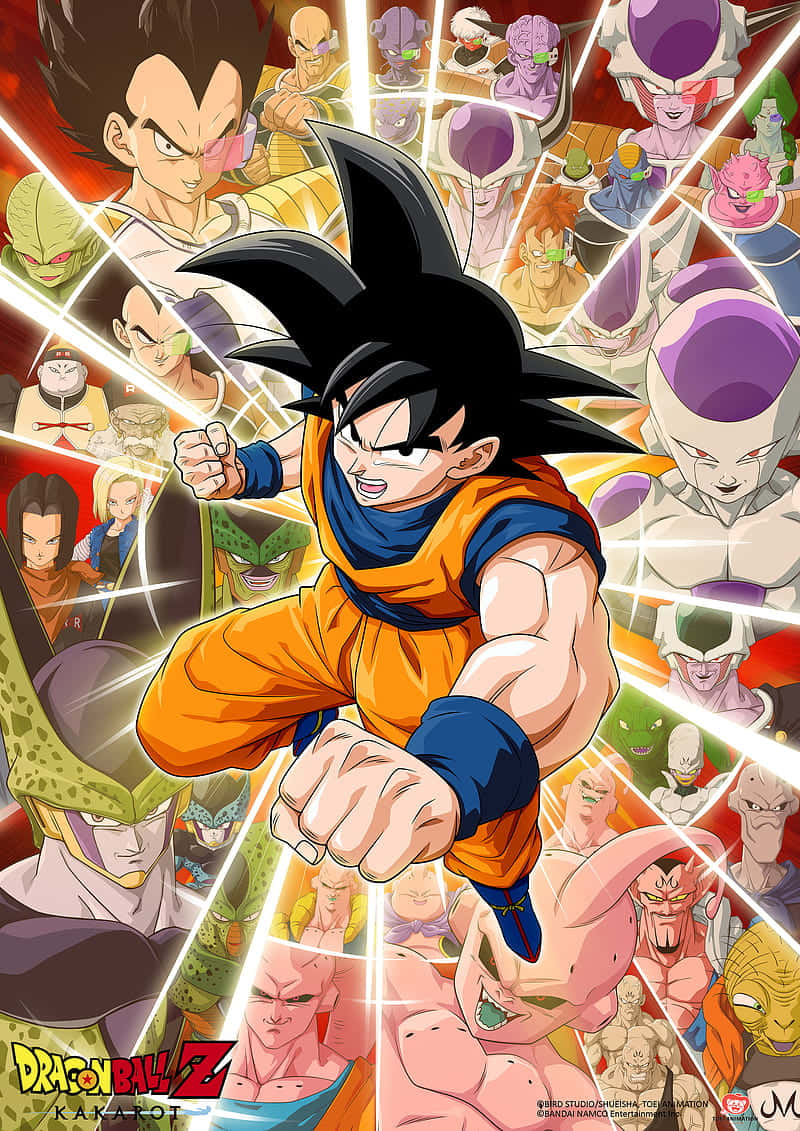 "Сайянська сила вивільнена - Dragon Ball Z" Шпалери