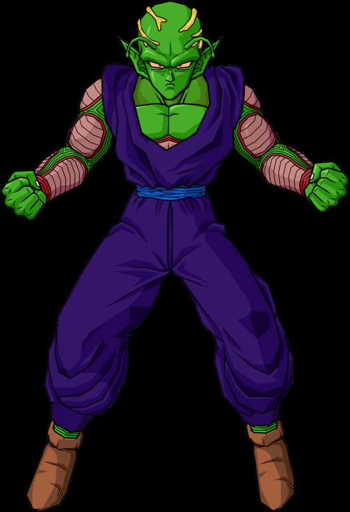 Dragon Ball Z Piccolo Стоя Шпалери