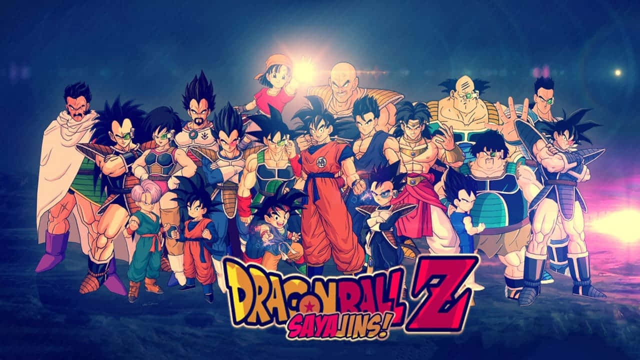 Гоку та Вегета зійшлися в битві в Dragon Ball Z Шпалери