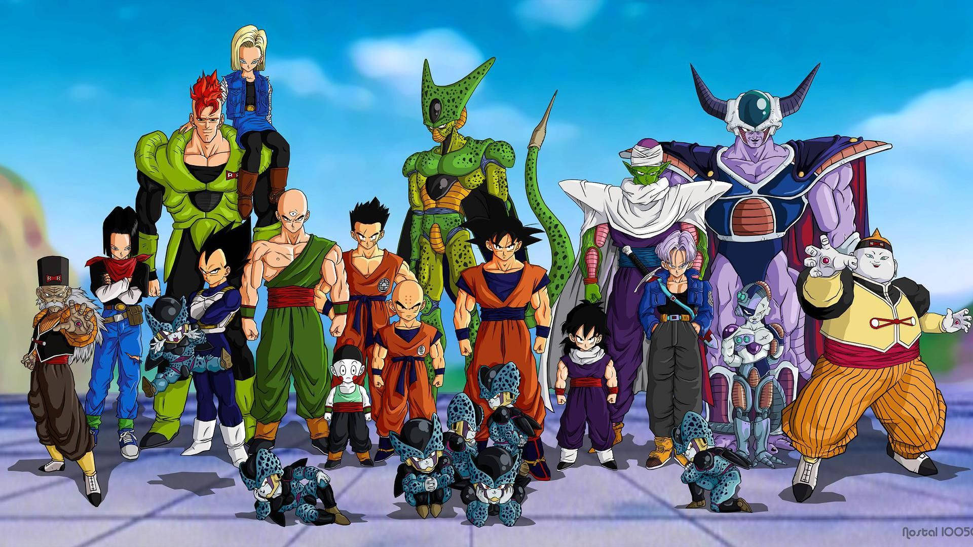 Круті персонажі Dragon Ball Z Шпалери