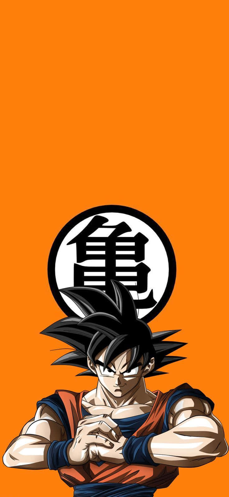 Оранжевая картинка Dragon Ball Z Шпалери