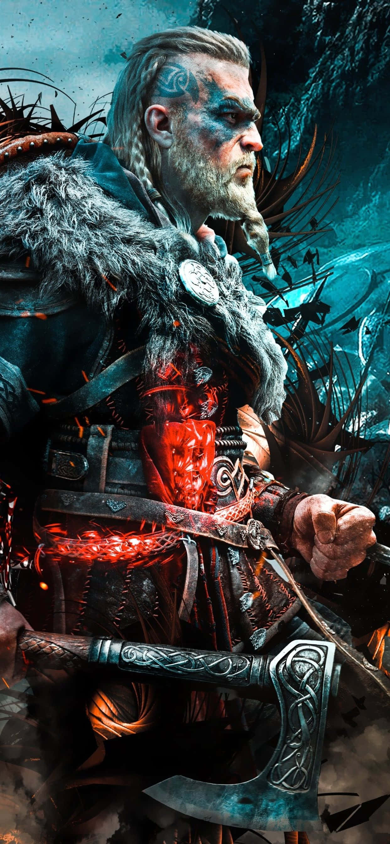 Эйвор Варинсдоттир iPhone Xs Max Assassin's Creed Valhalla Шпалери