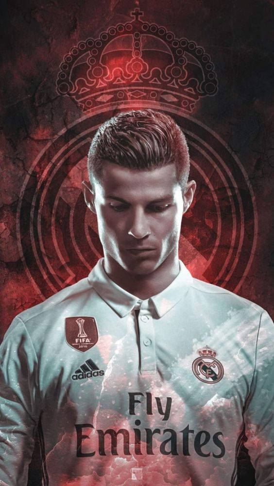 Червоний Emirates CR7 Кріштіану Роналду для iPhone Шпалери
