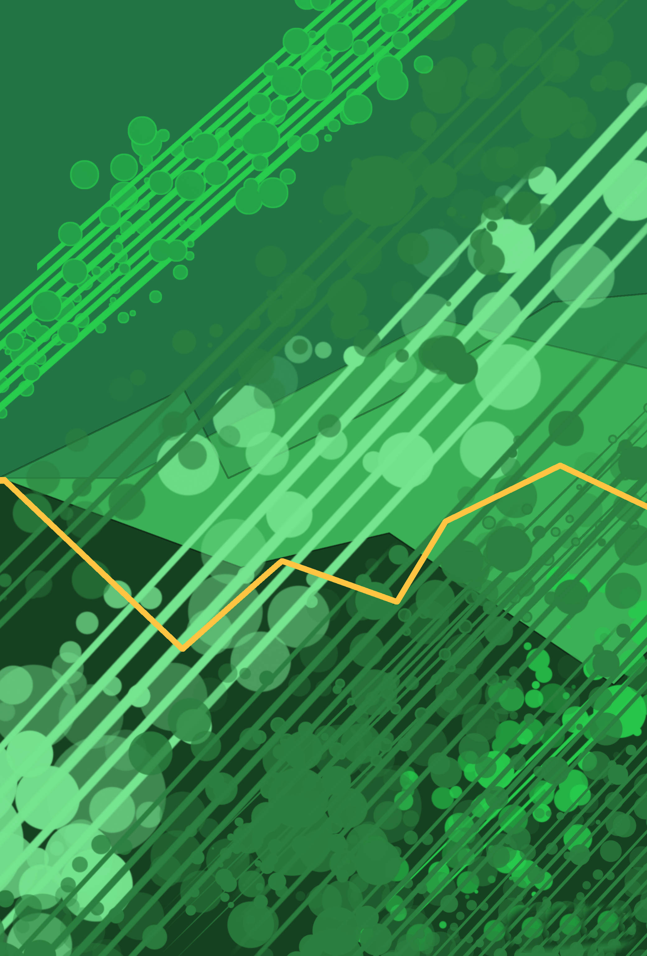 Жёлтый линейный график Excel Шпалери