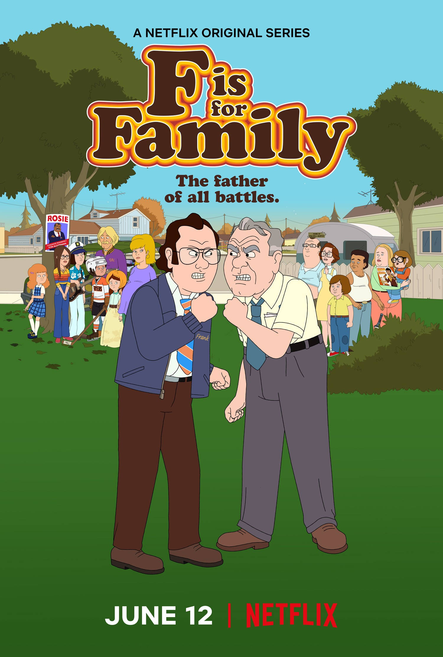 Американский телесериал «F Is For Family» Шпалери