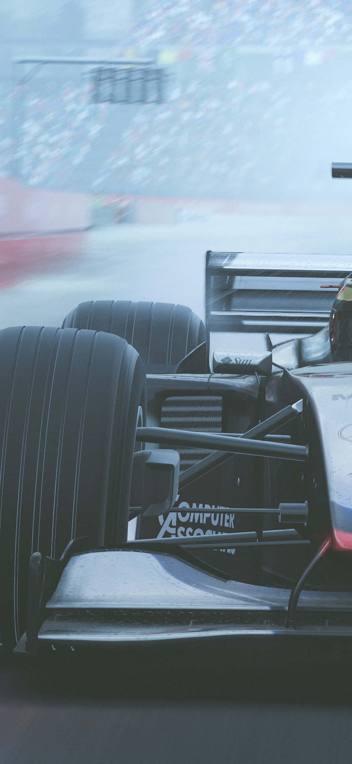 Детали подвески и колёс F1 2018 фон Шпалери
