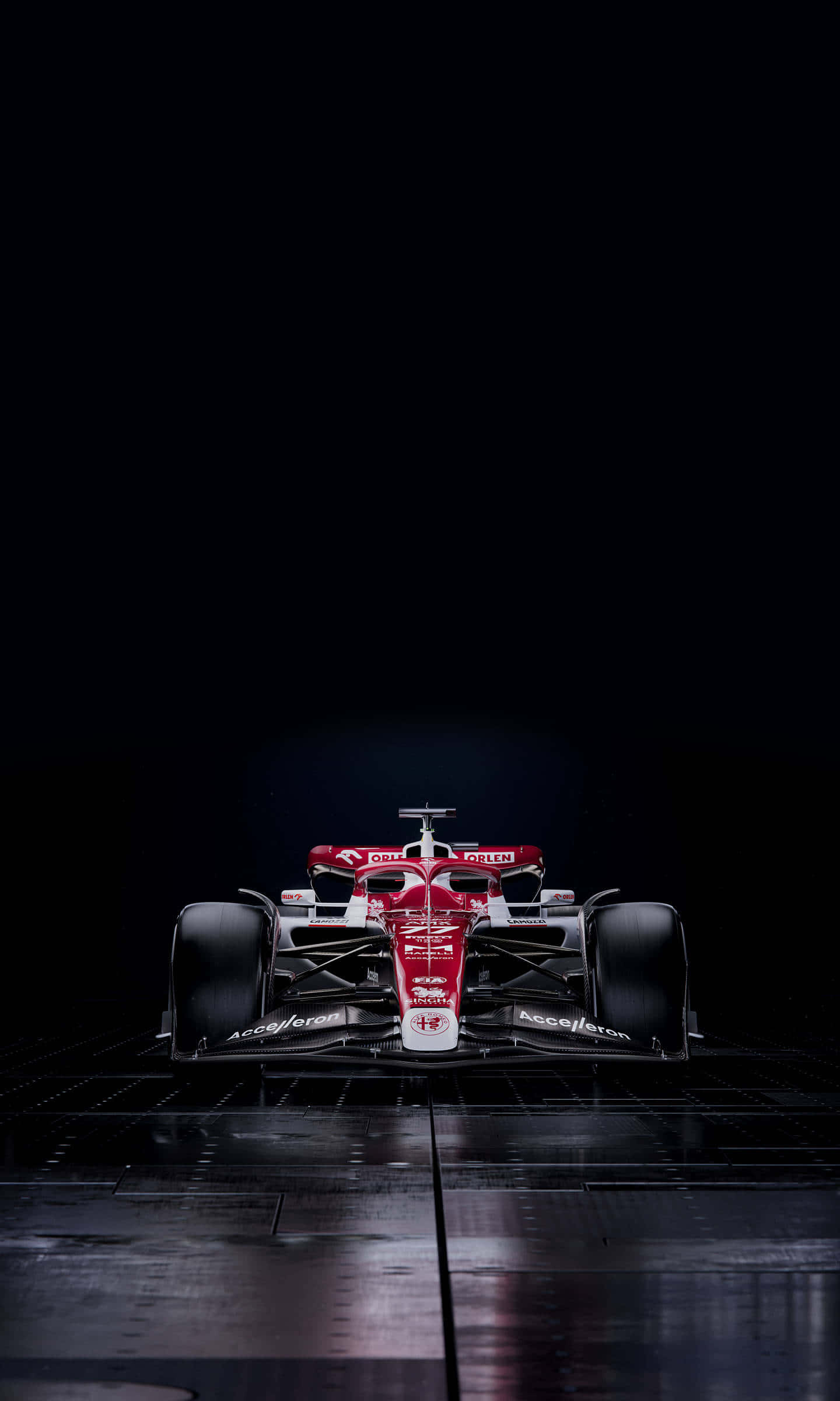 Зарядитесь энергией с новейшим F1 iPhone Шпалери