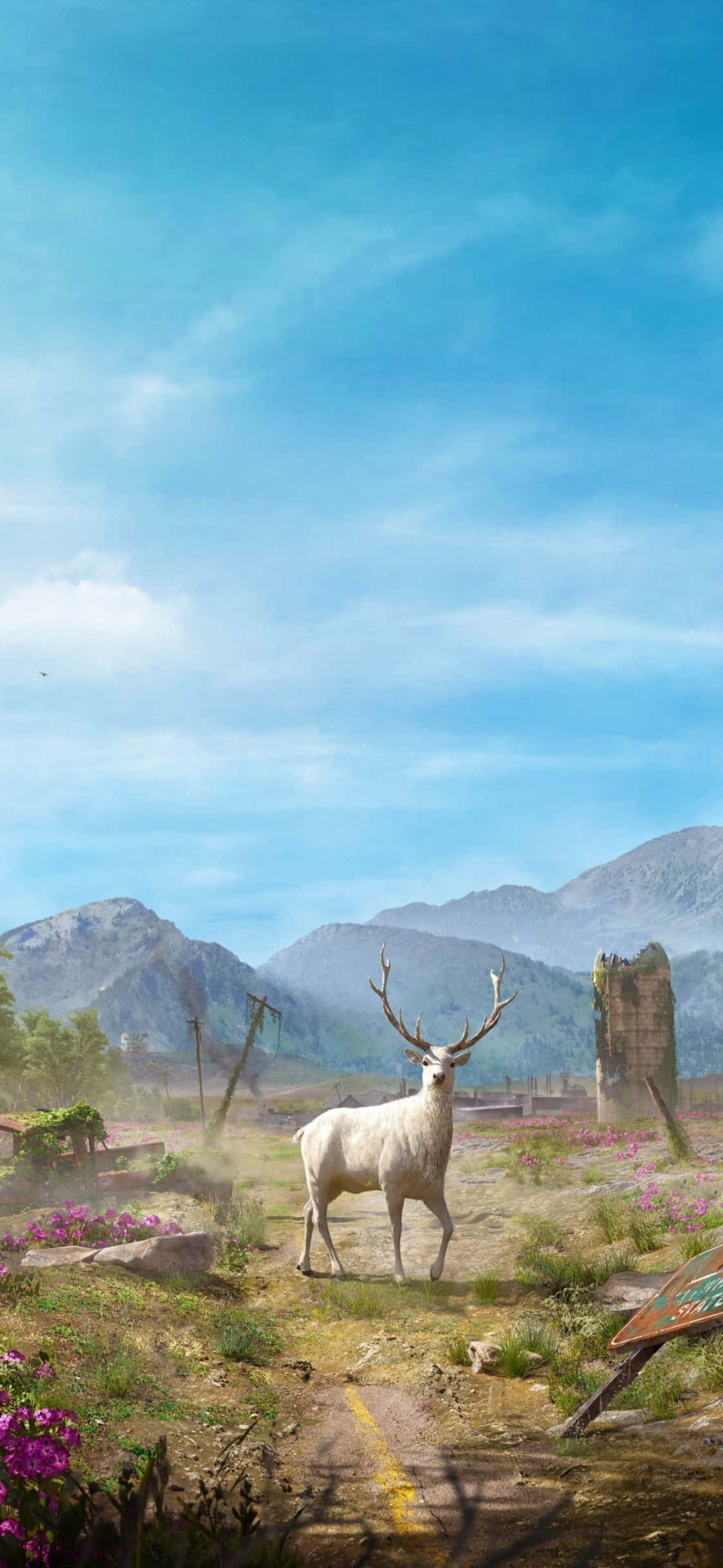 Отправьтесь в путешествие в новый мир и исследуйте красоту Far Cry 3 на вашем iPhone X Шпалери