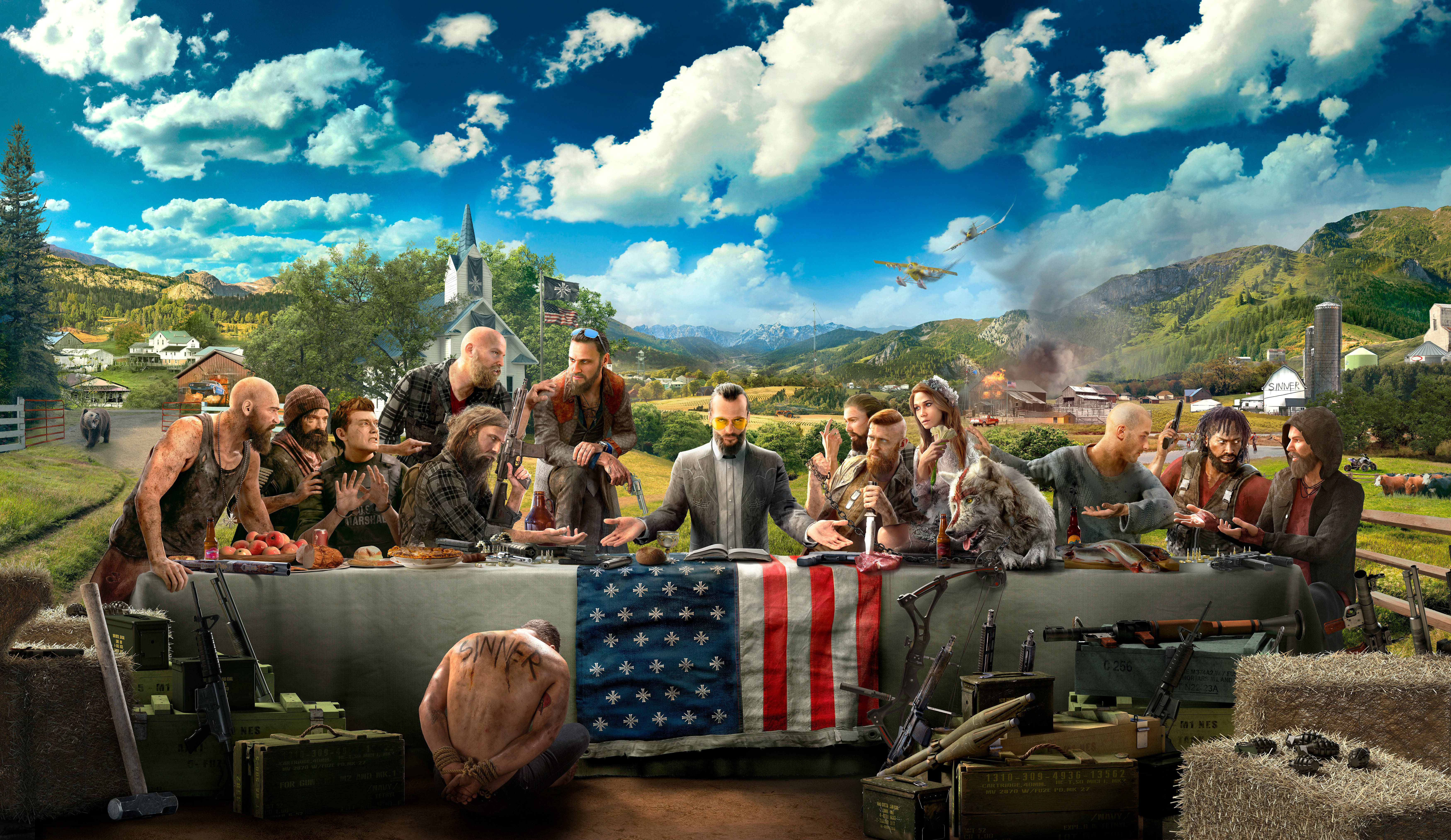 Far Cry 5 4K ігровий процес Шпалери