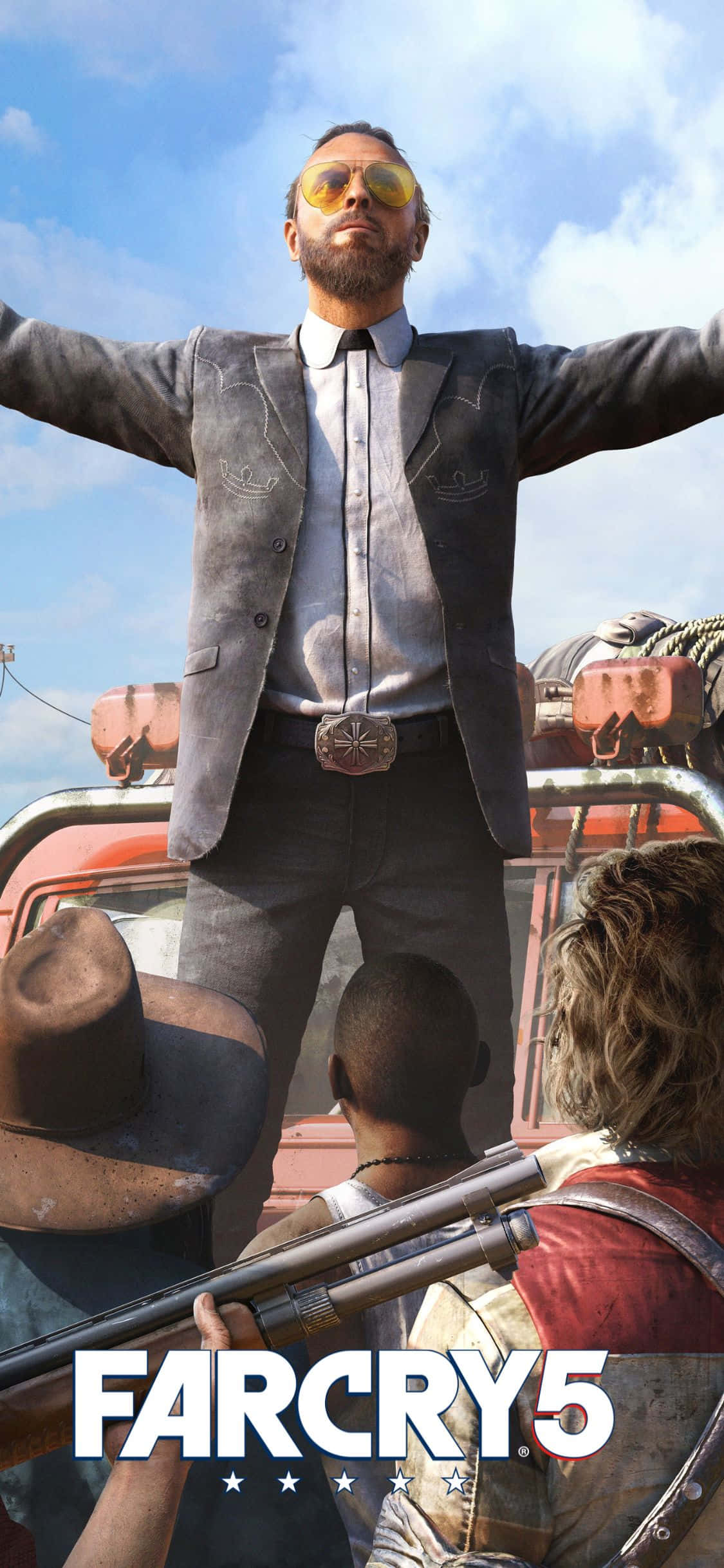 Исследуйте дикую природу с Far Cry 5 на iPhone XS Шпалери