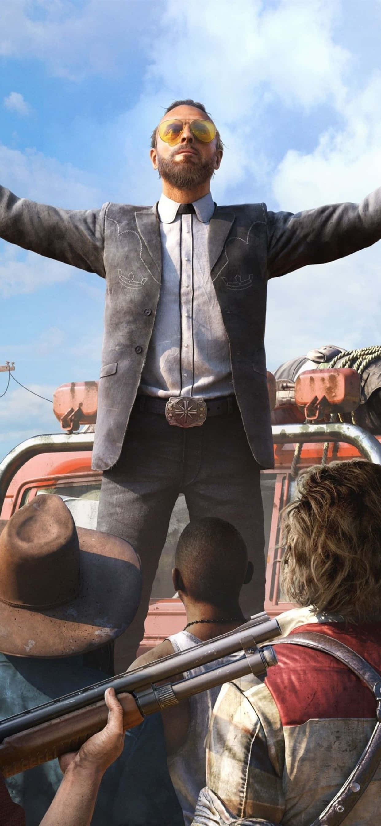Far Cry 5 на iPhone Xs Max Шпалери