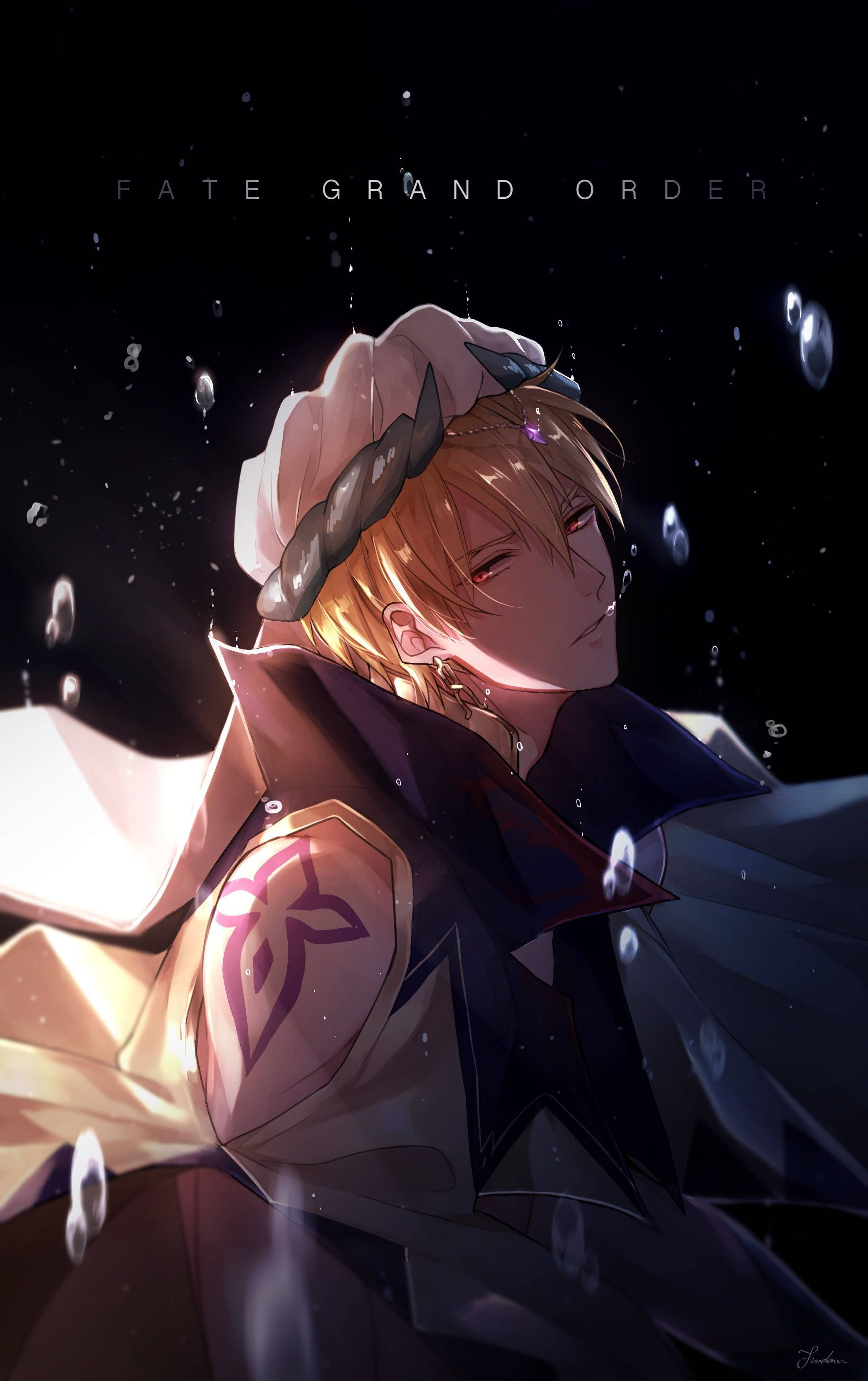 Гильгамеш Fate Grand Order Шпалери