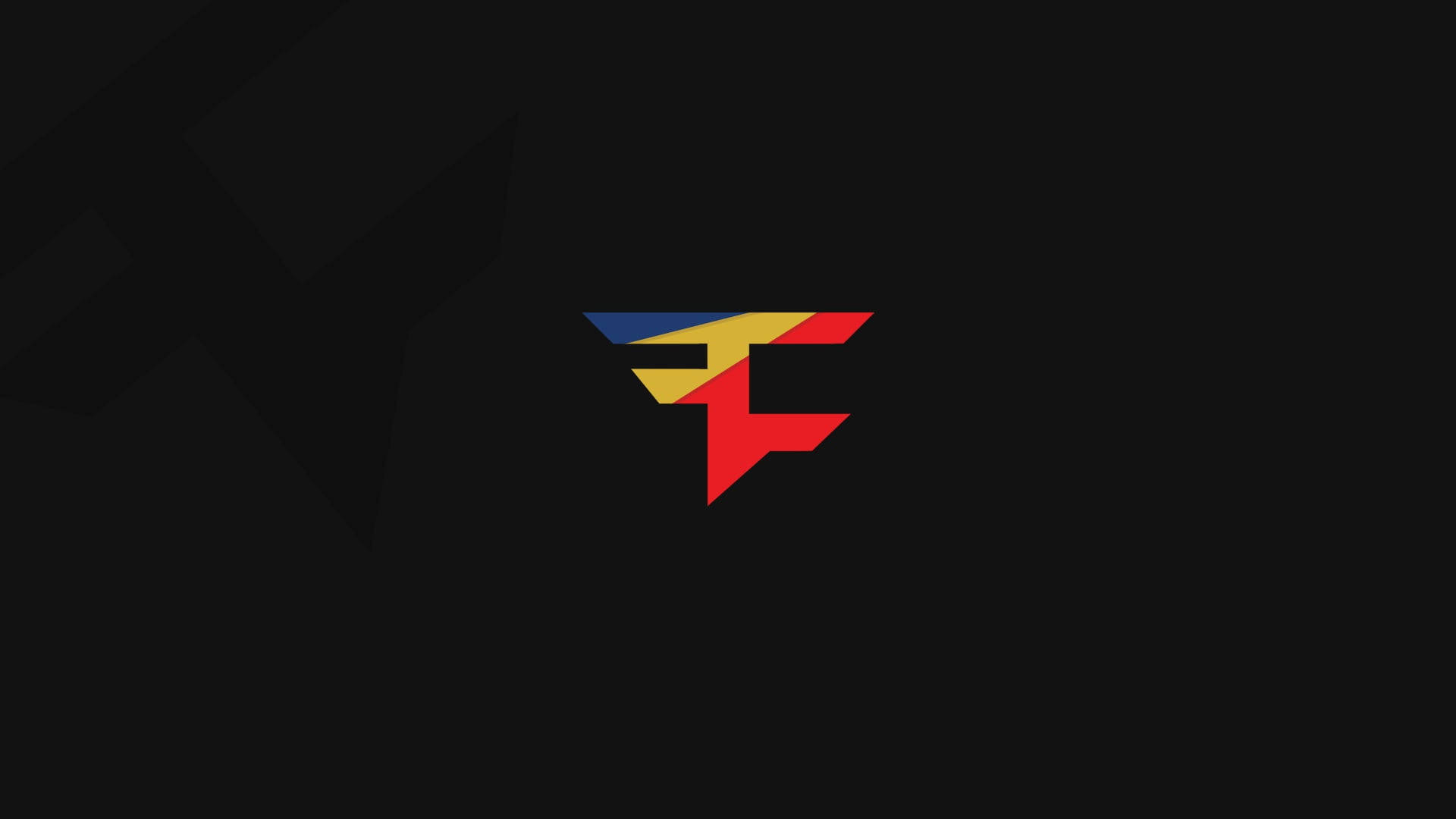 Найкрутейший кольористичний логотип FaZe Шпалери