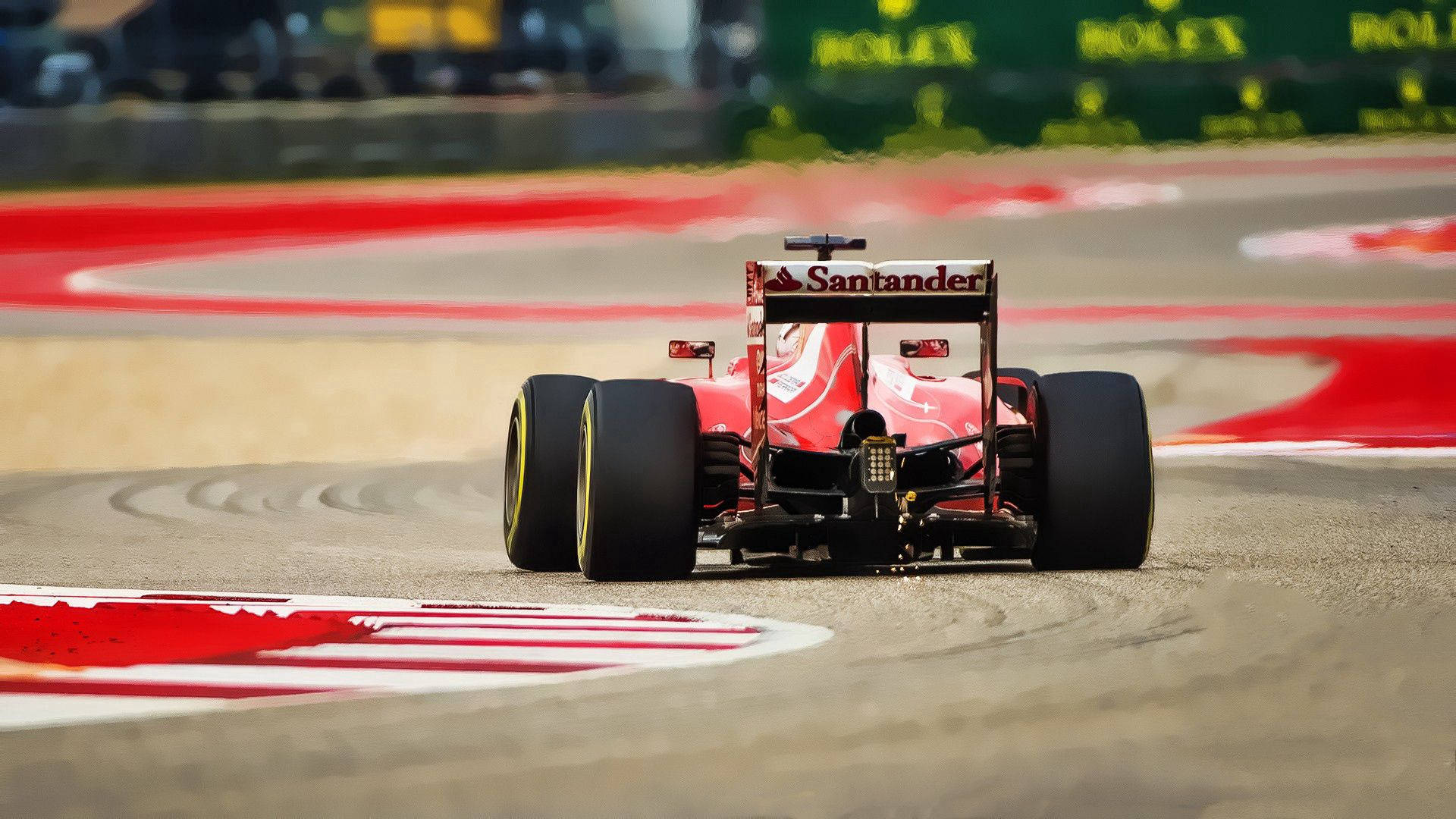 Гоночний автомобіль Ferrari Формули-1 Шпалери